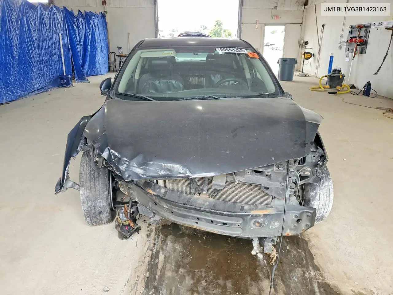 2011 MAZDA 3 VIN JM1BL1VG3B1423163 — фото 5