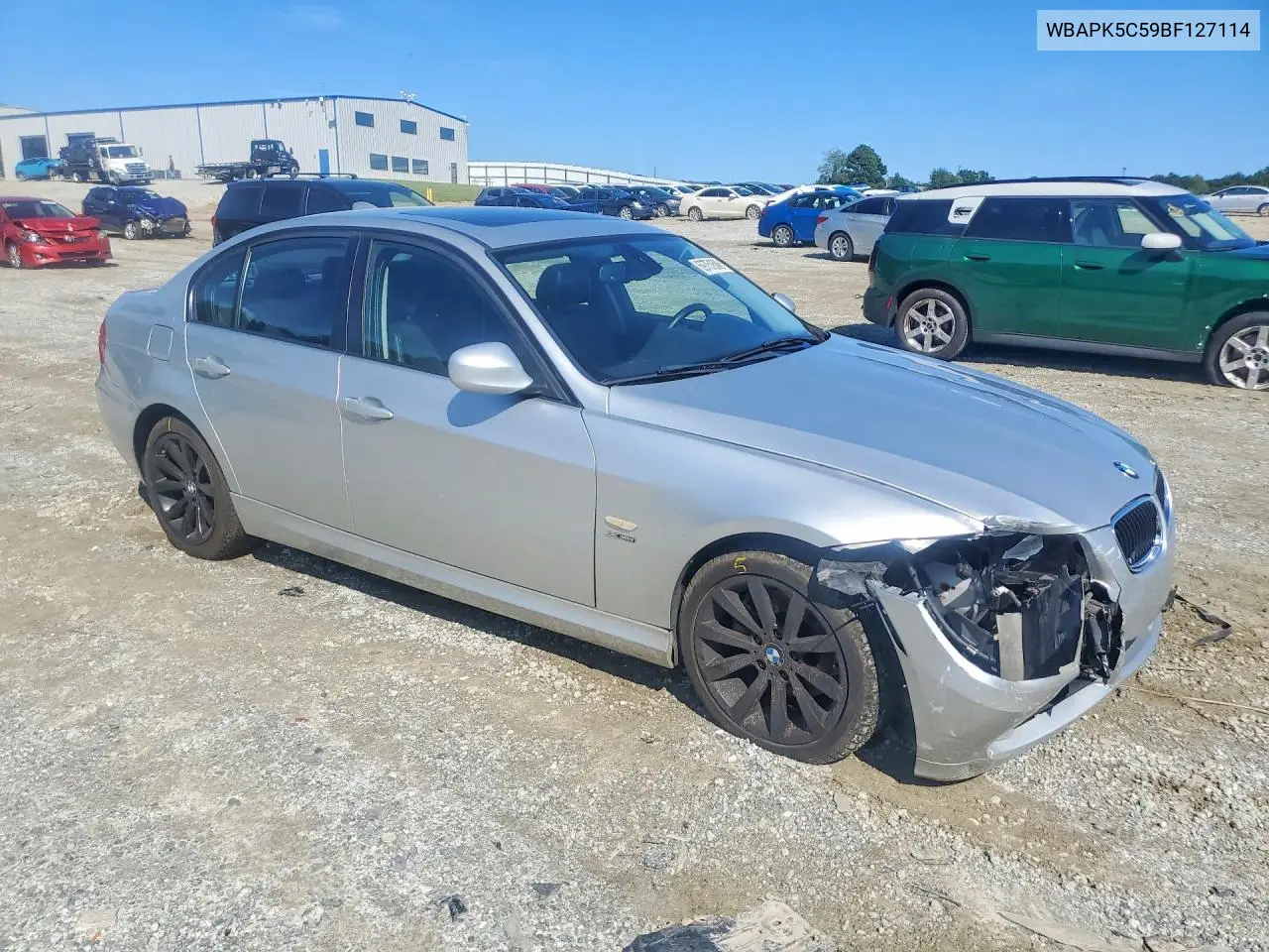 2011 BMW 3ER VIN WBAPK5C59BF127114 — фото 4