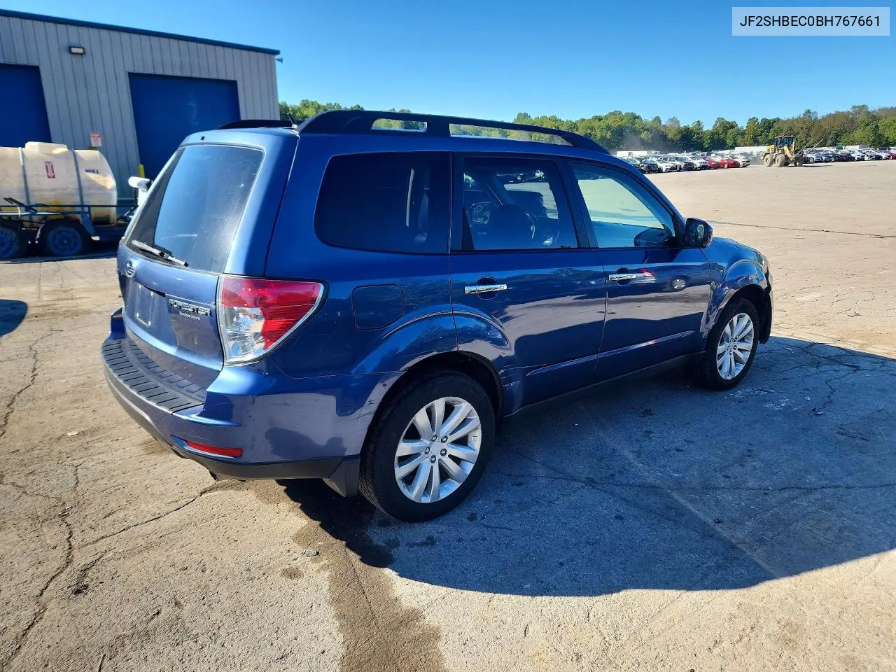 2011 SUBARU FORESTER VIN JF2SHBEC0BH767661 — фото 3