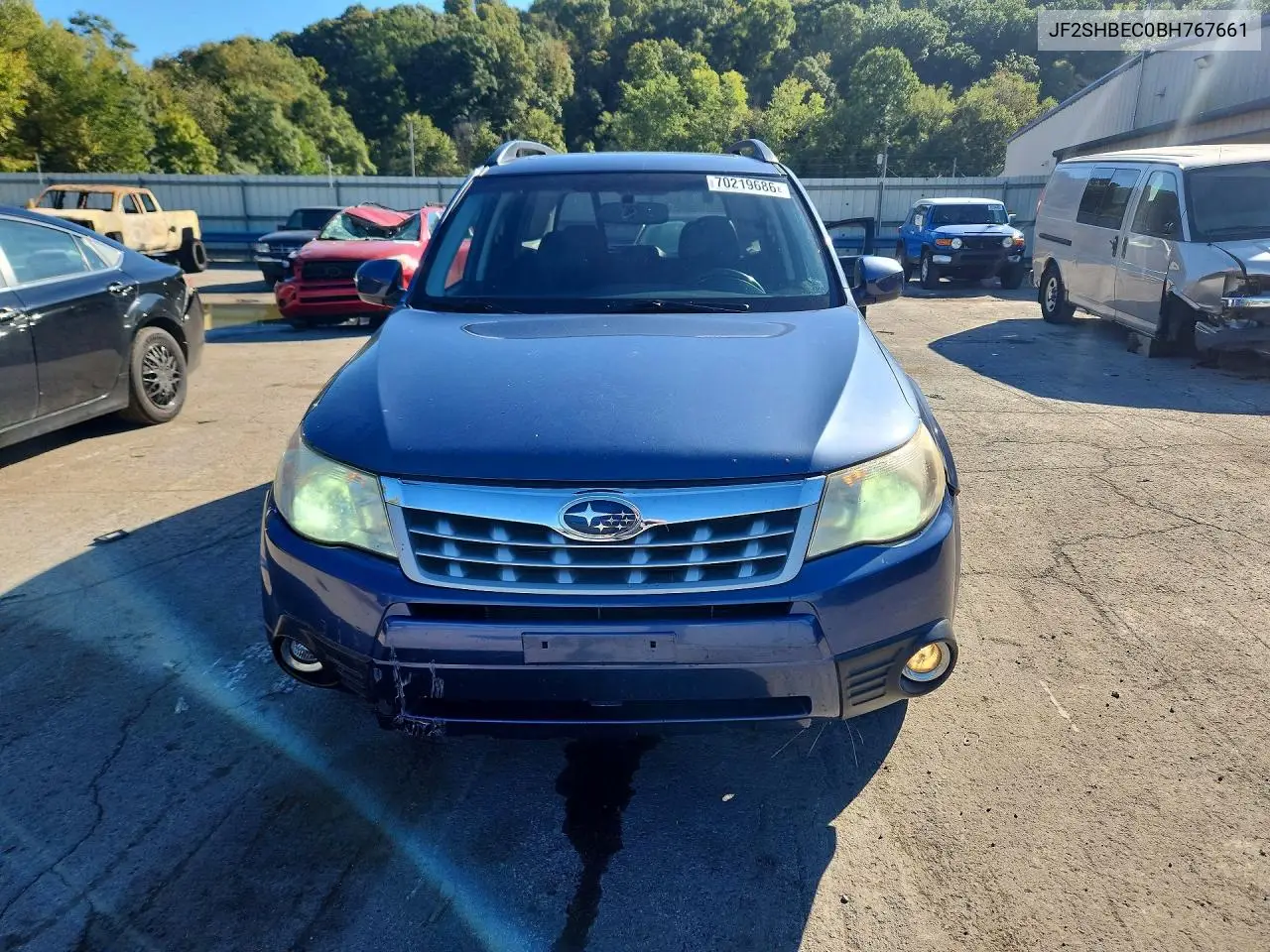 2011 SUBARU FORESTER VIN JF2SHBEC0BH767661 — фото 5