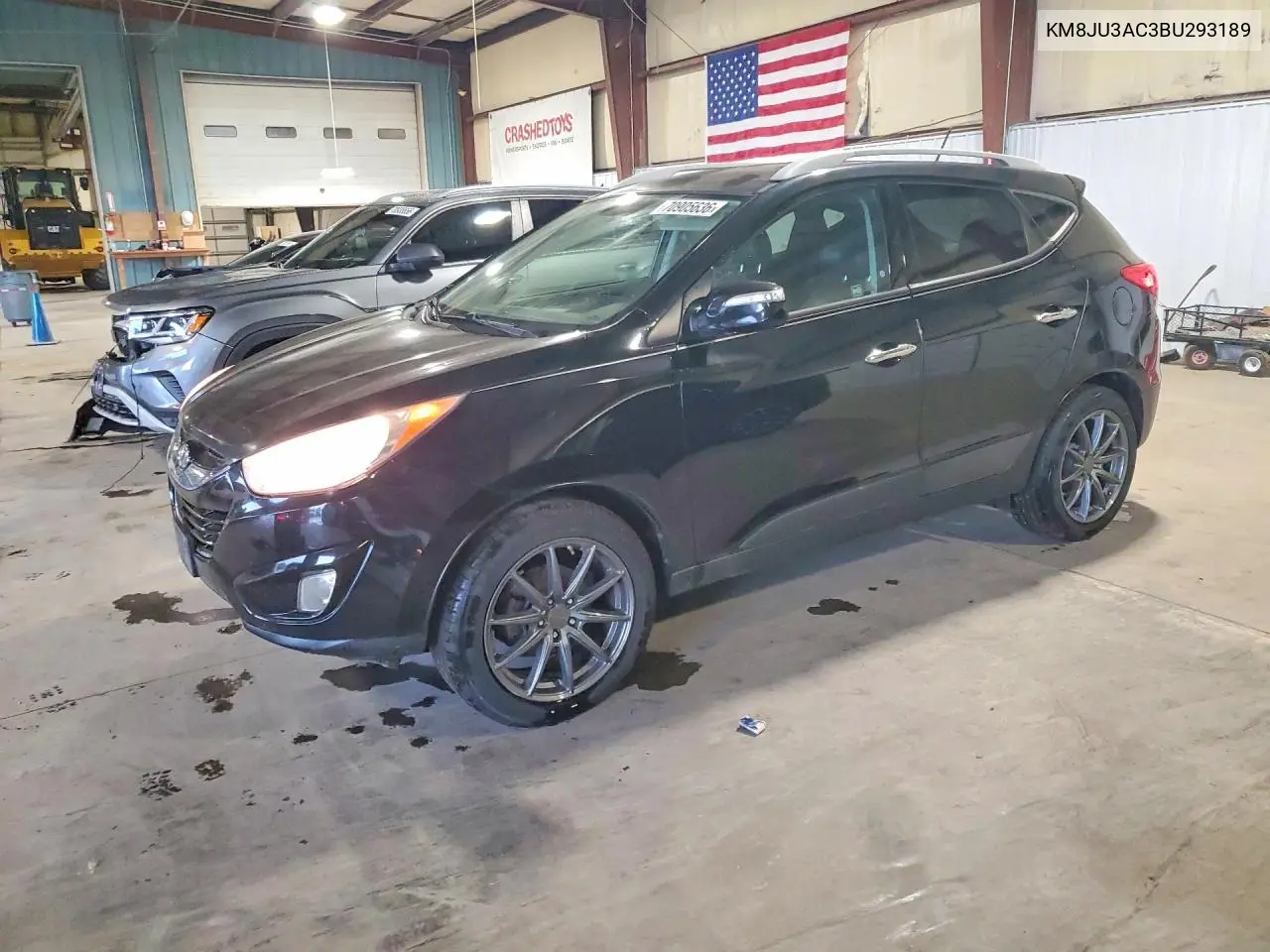 HYUNDAI TUCSON 2011, VIN KM8JU3AC3BU293189
