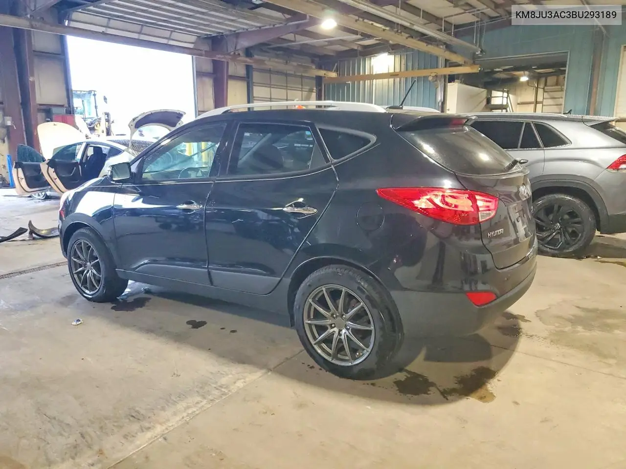 2011 HYUNDAI TUCSON VIN KM8JU3AC3BU293189 — фото 2