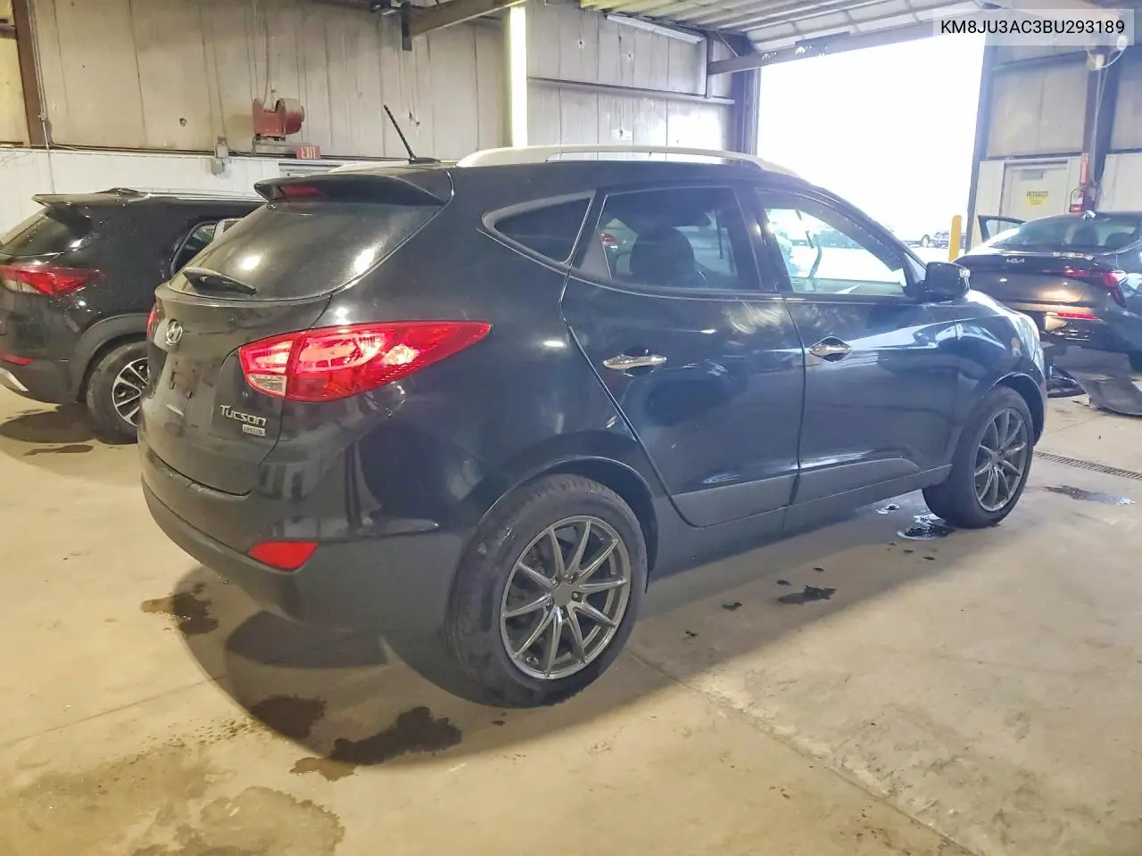 2011 HYUNDAI TUCSON VIN KM8JU3AC3BU293189 — фото 3