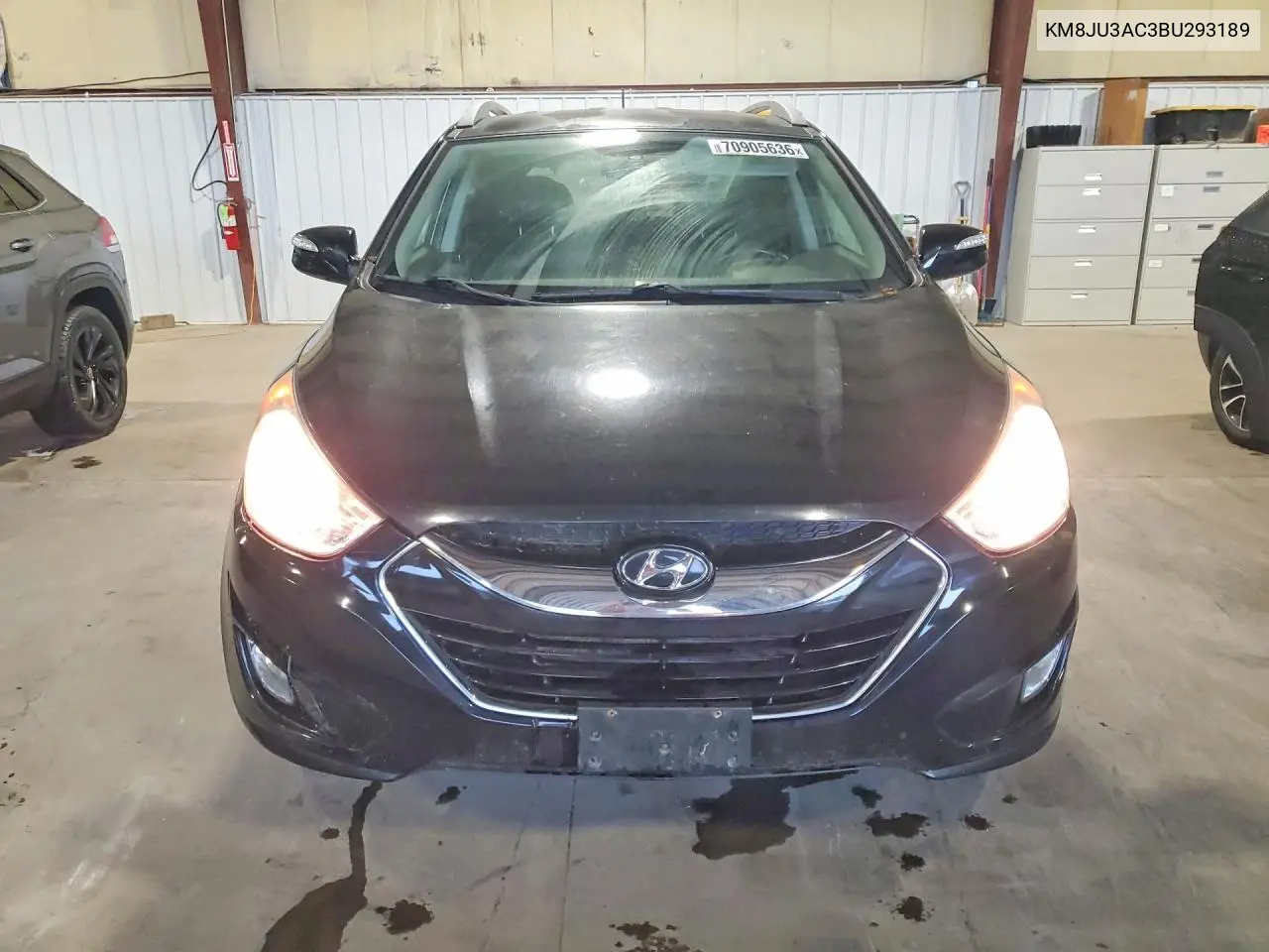 2011 HYUNDAI TUCSON VIN KM8JU3AC3BU293189 — фото 5