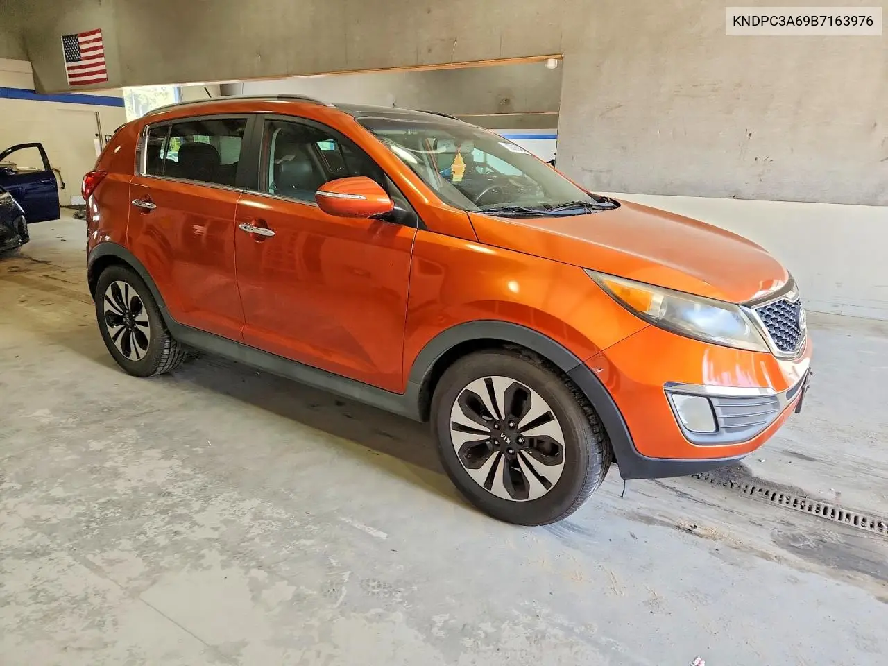 2011 KIA SPORTAGE VIN KNDPC3A69B7163976 — фото 4