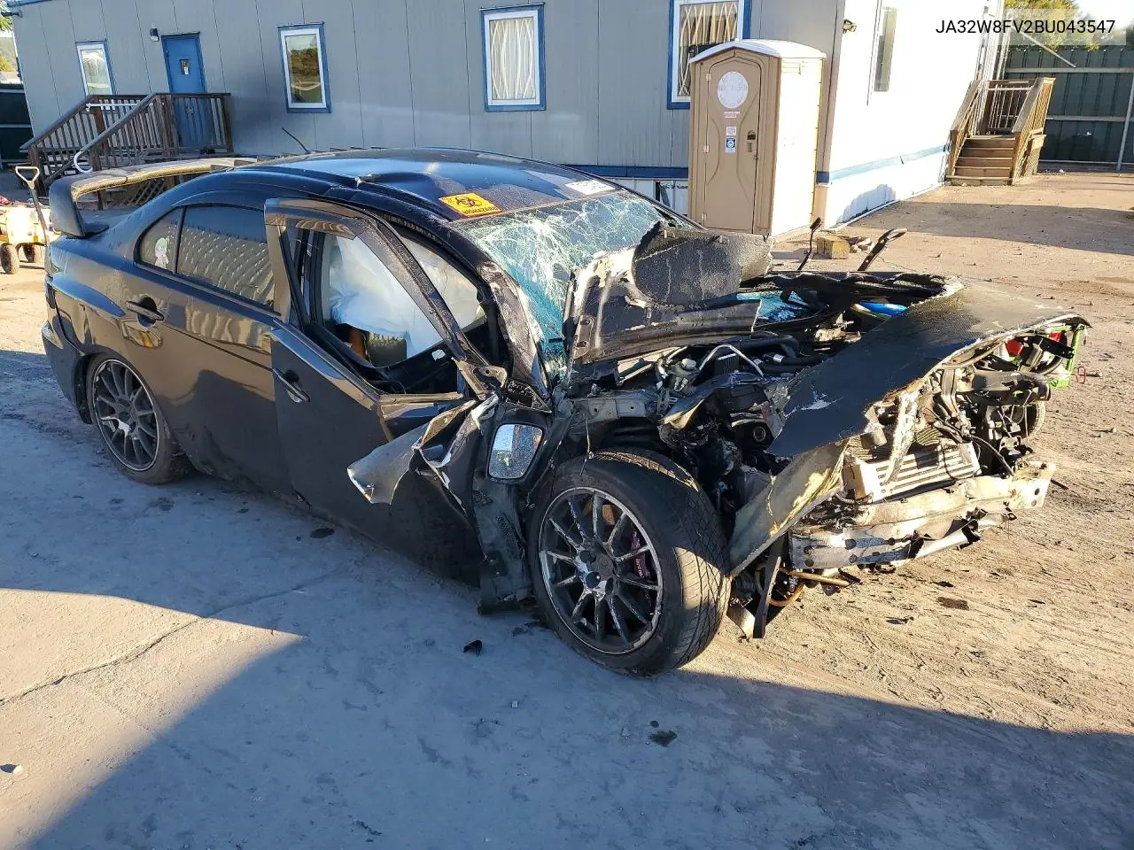 2011 MITSUBISHI LANCER VIN JA32W8FV2BU043547 — фото 4