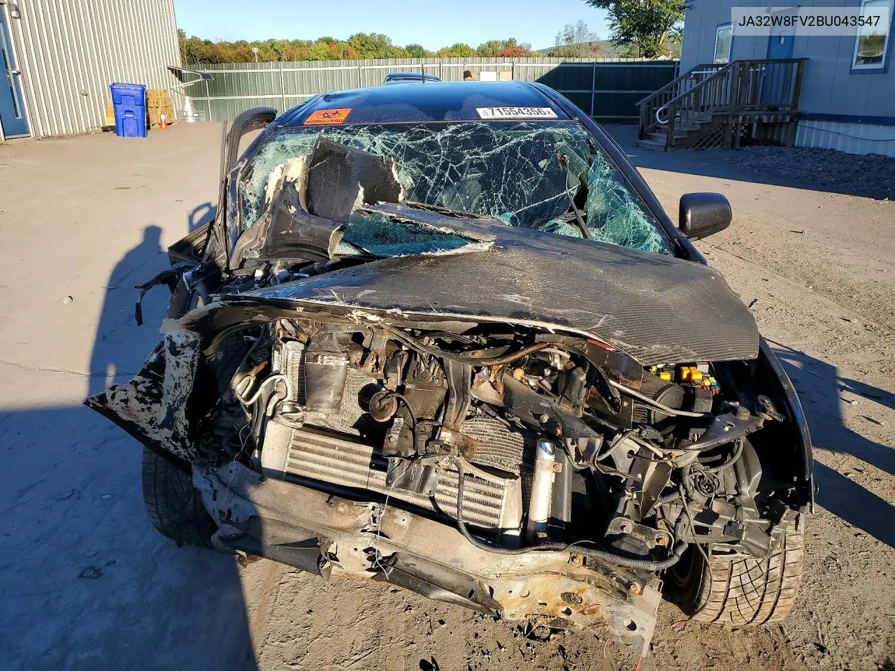 2011 MITSUBISHI LANCER VIN JA32W8FV2BU043547 — фото 5