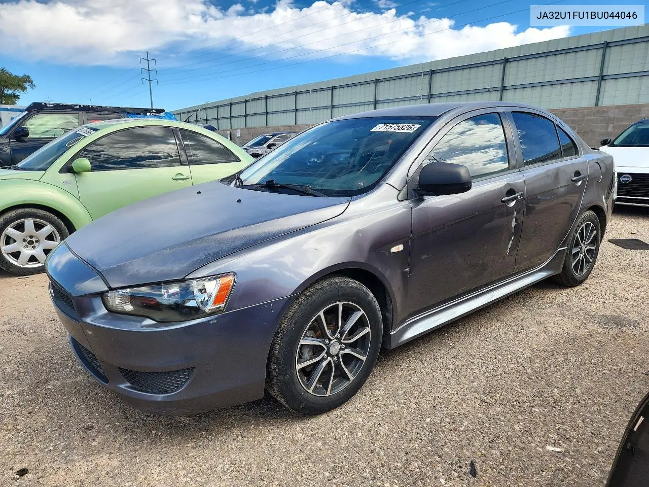 MITSUBISHI LANCER 2011, VIN JA32U1FU1BU044046