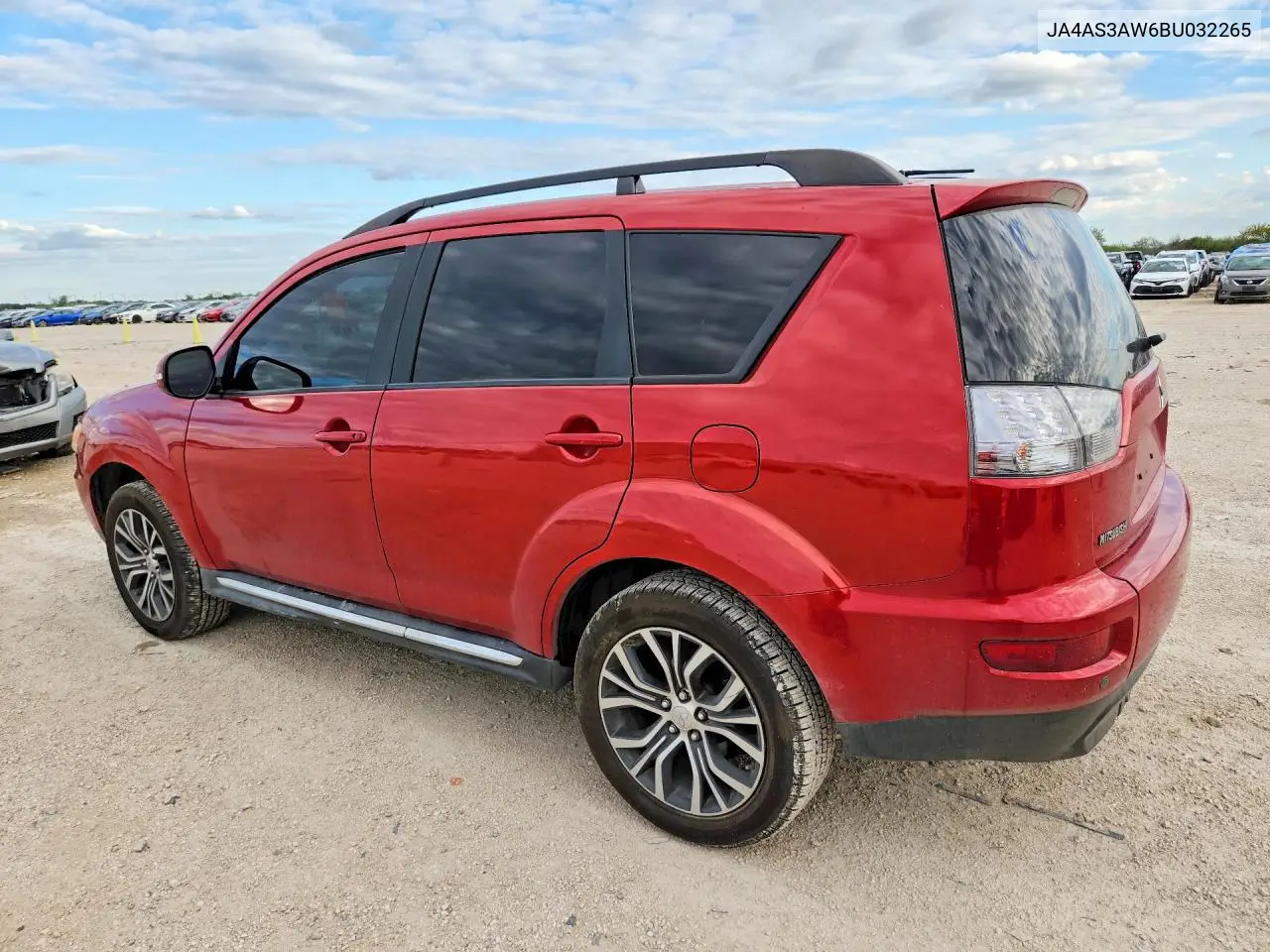2011 MITSUBISHI OUTLANDER VIN JA4AS3AW6BU032265 — фото 2