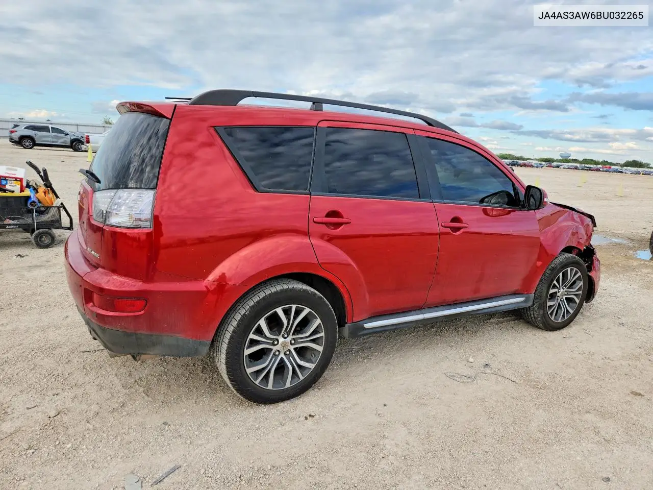 2011 MITSUBISHI OUTLANDER VIN JA4AS3AW6BU032265 — фото 3