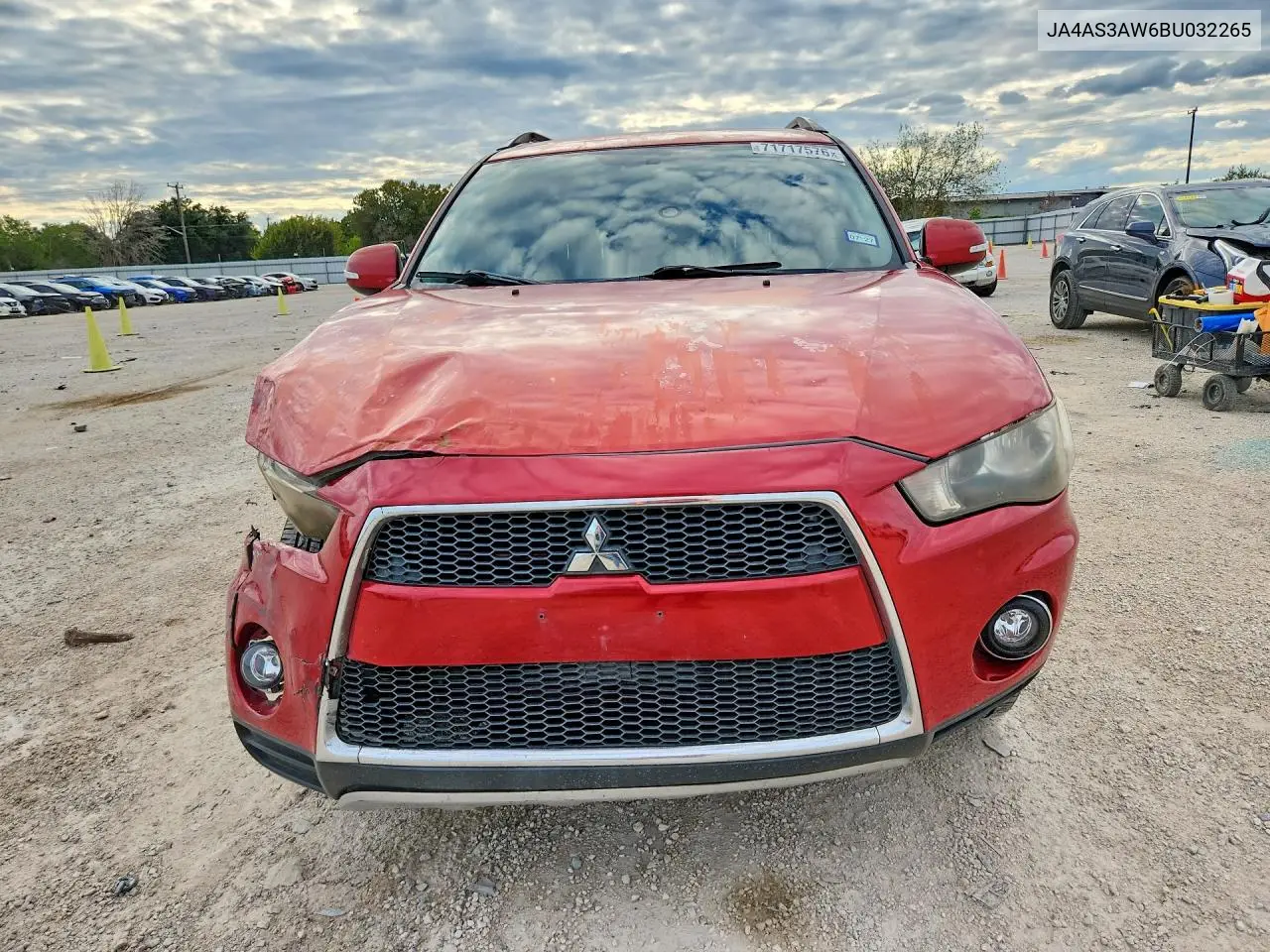 2011 MITSUBISHI OUTLANDER VIN JA4AS3AW6BU032265 — фото 5
