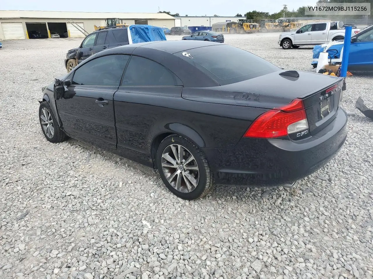 2011 VOLVO C70 VIN YV1672MC9BJ115256 — фото 2