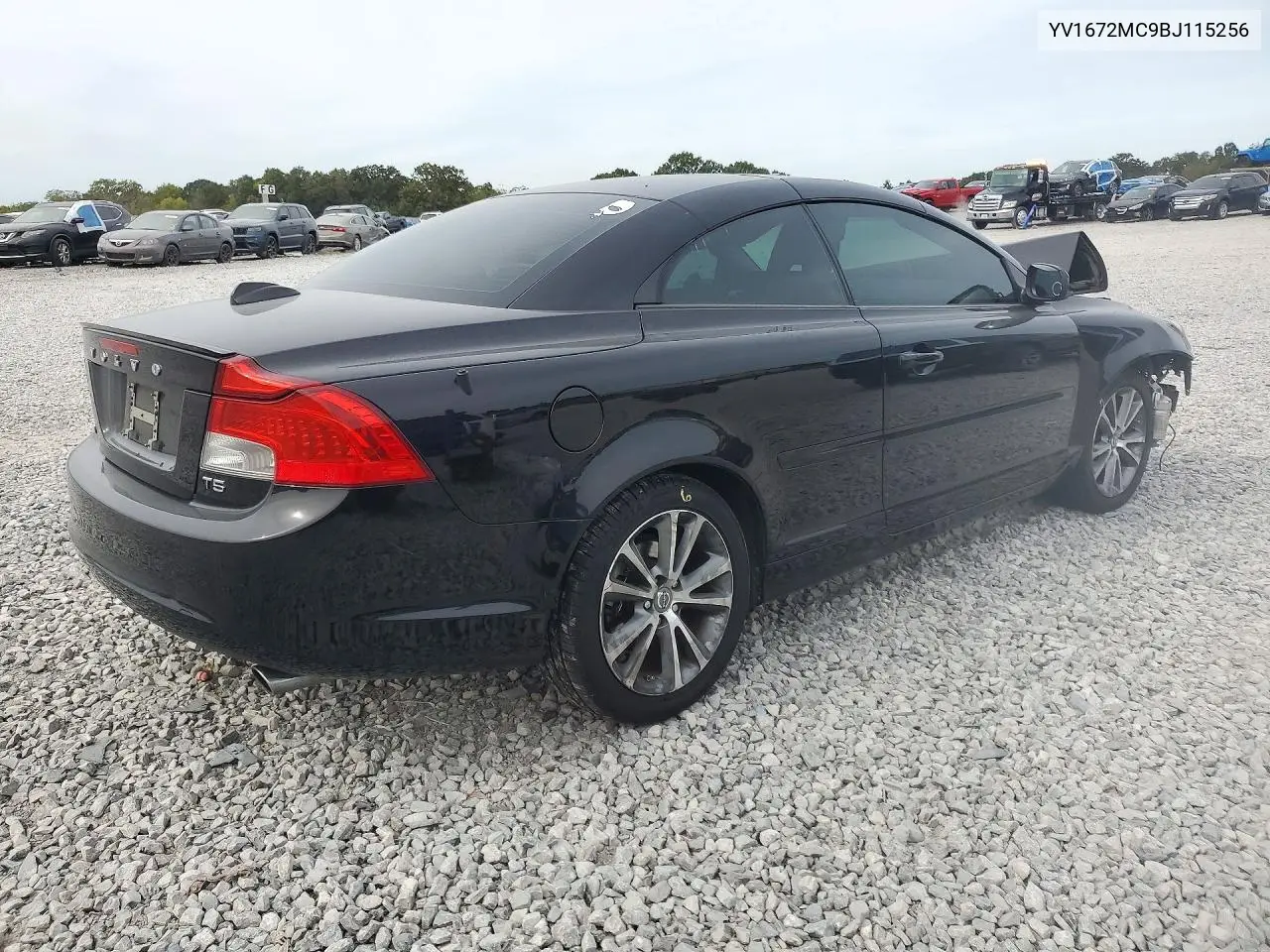 2011 VOLVO C70 VIN YV1672MC9BJ115256 — фото 3