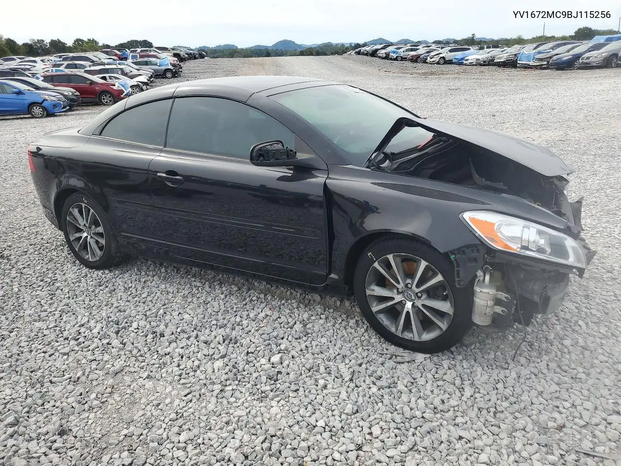 2011 VOLVO C70 VIN YV1672MC9BJ115256 — фото 4