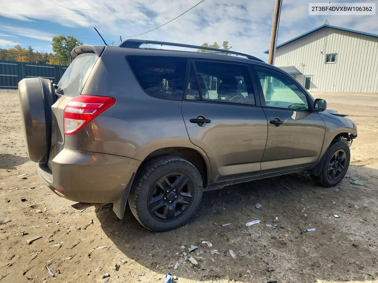 2011 TOYOTA RAV 4 VIN 2T3BF4DVXBW106362 — фото 3