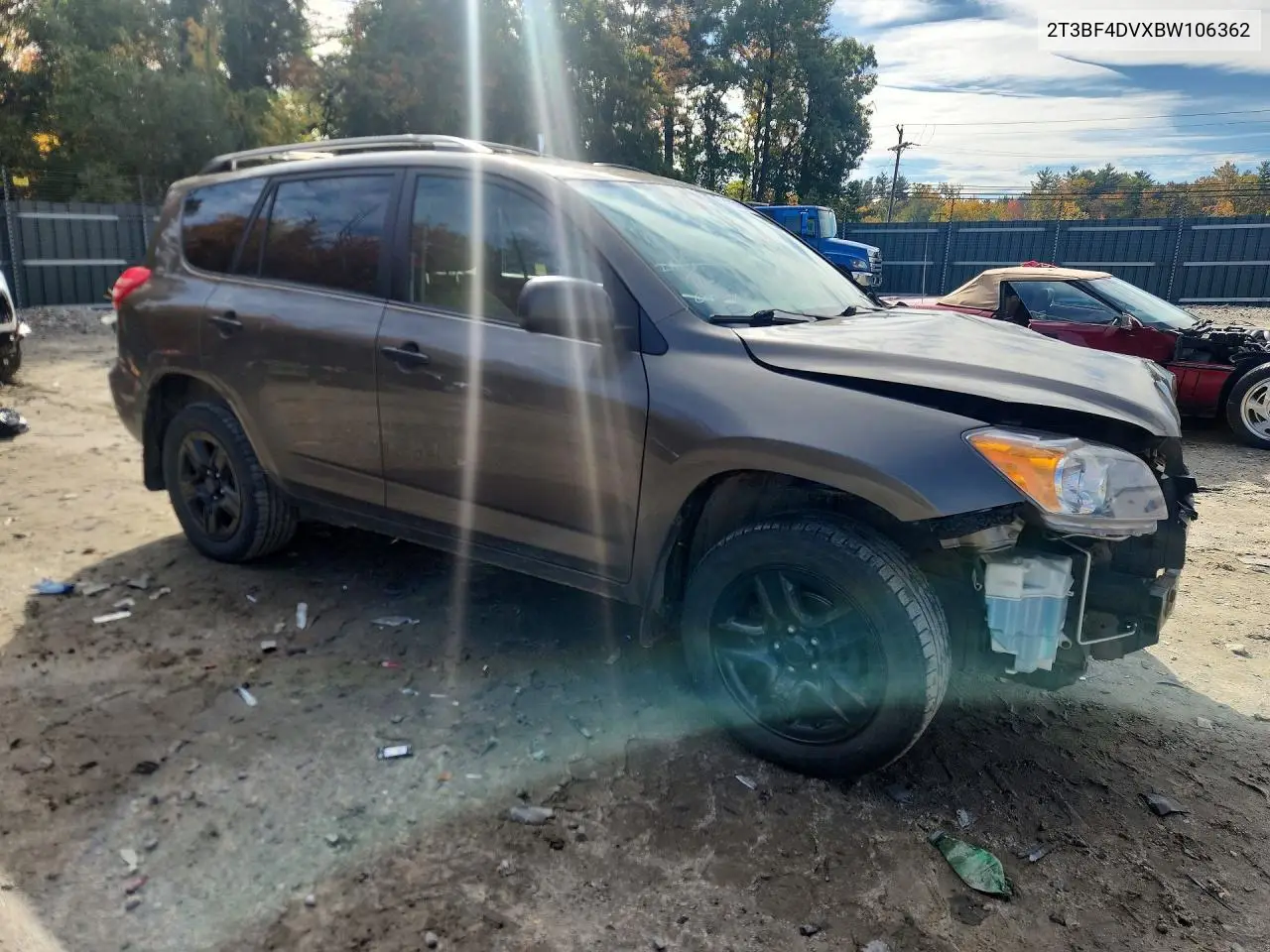 2011 TOYOTA RAV 4 VIN 2T3BF4DVXBW106362 — фото 4
