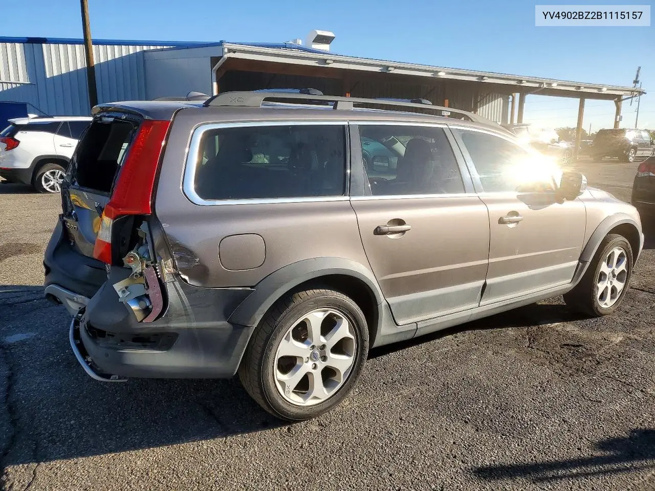 2011 VOLVO XC70 VIN YV4902BZ2B1115157 — фото 3