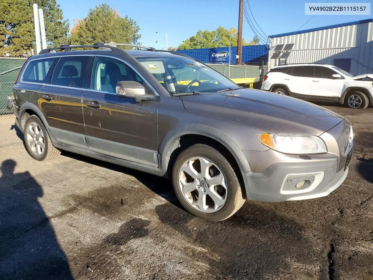 2011 VOLVO XC70 VIN YV4902BZ2B1115157 — фото 4