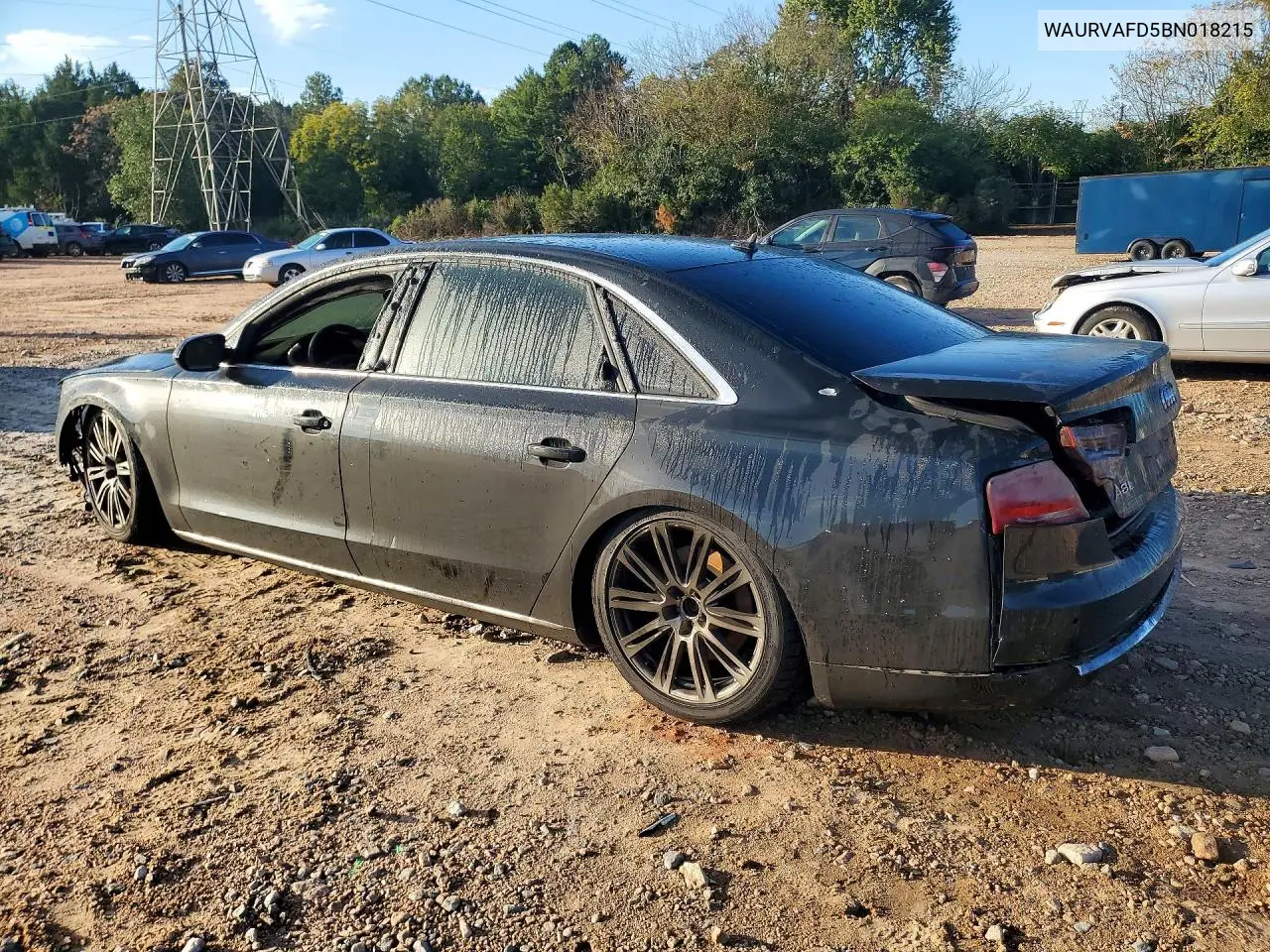2011 AUDI A8 VIN WAURVAFD5BN018215 — фото 2