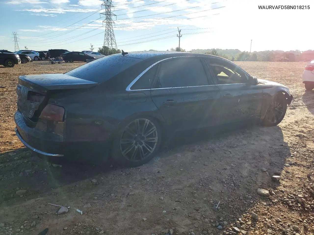 2011 AUDI A8 VIN WAURVAFD5BN018215 — фото 3