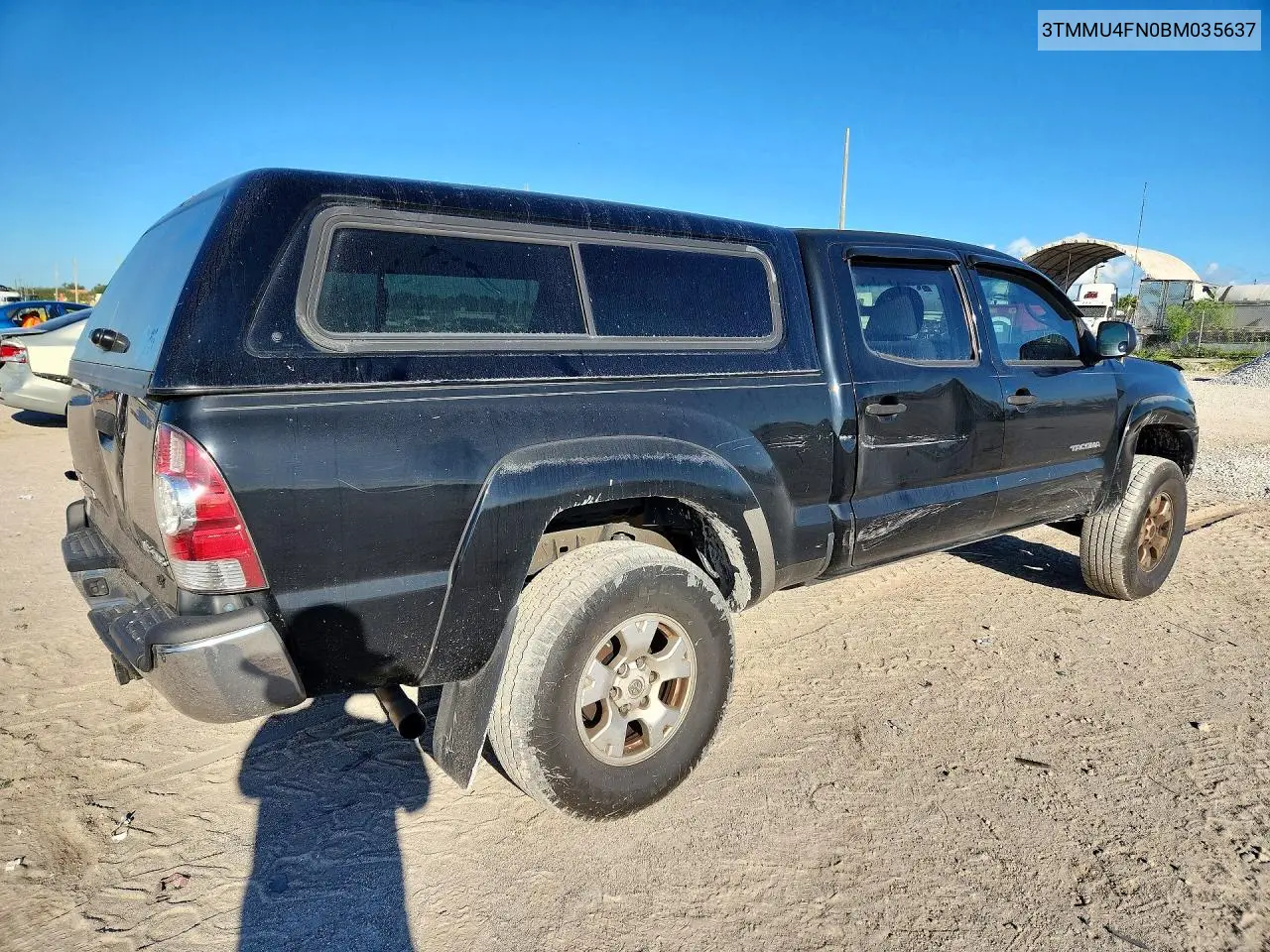 2011 TOYOTA TACOMA VIN 3TMMU4FN0BM035637 — фото 3