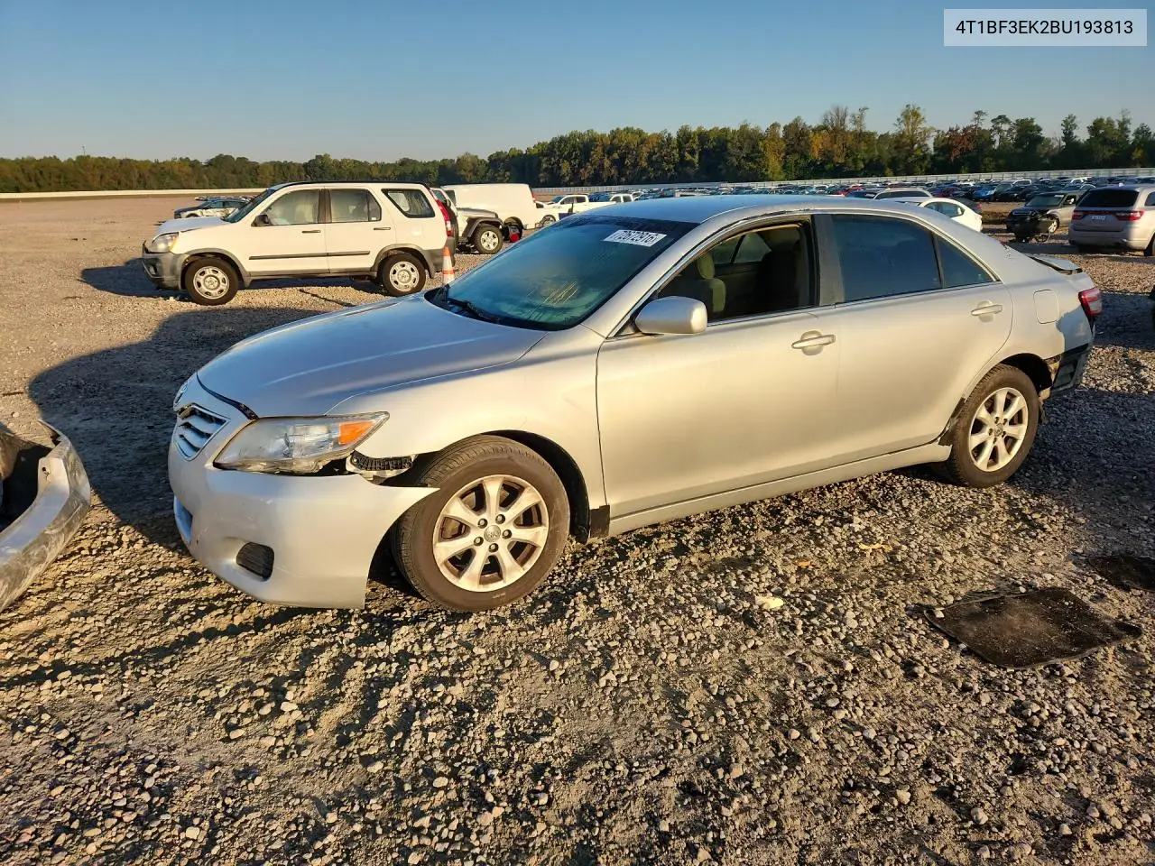 TOYOTA CAMRY 2011, VIN 4T1BF3EK2BU193813