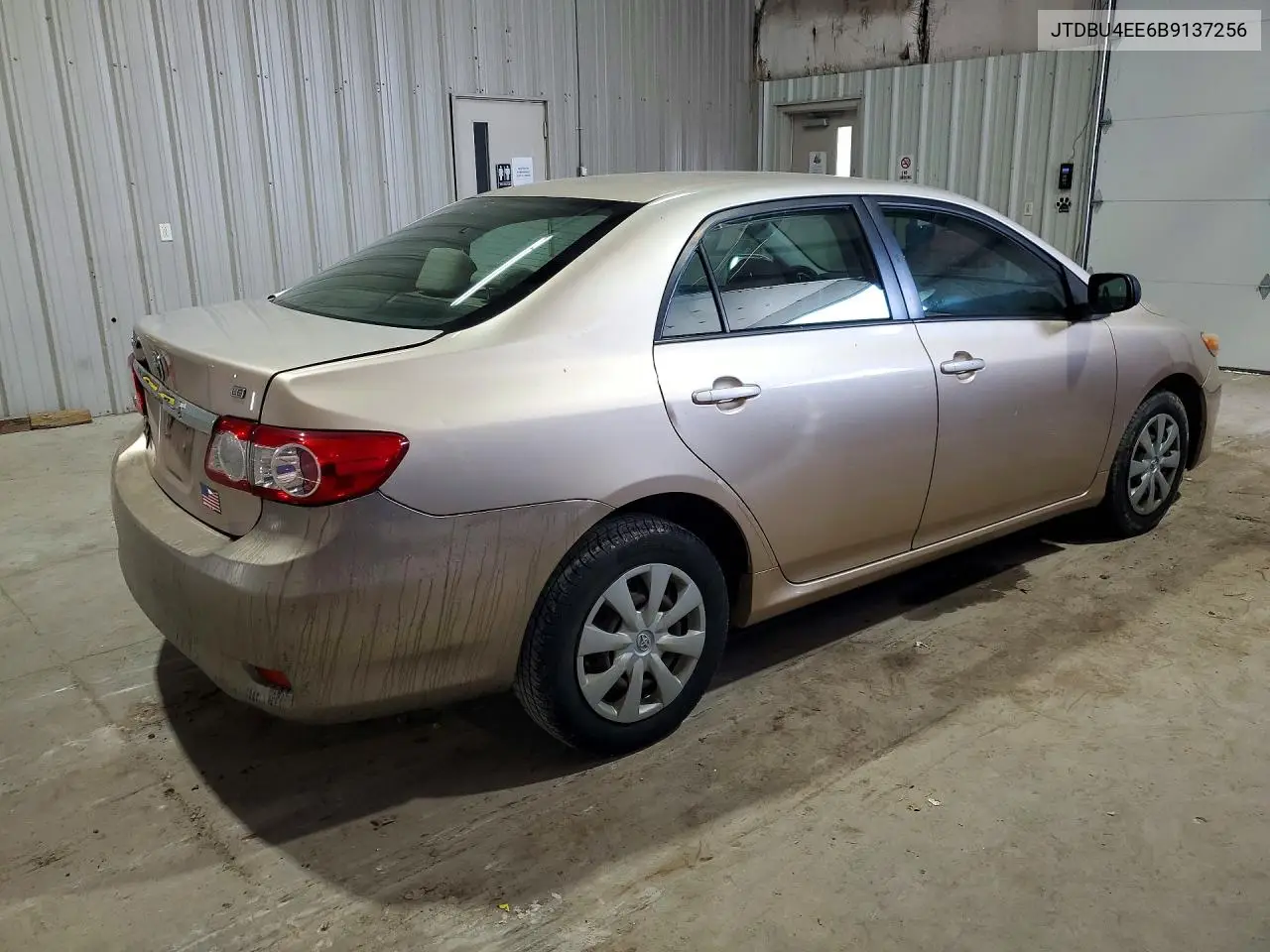 2011 TOYOTA COROLLA VIN JTDBU4EE6B9137256 — фото 3