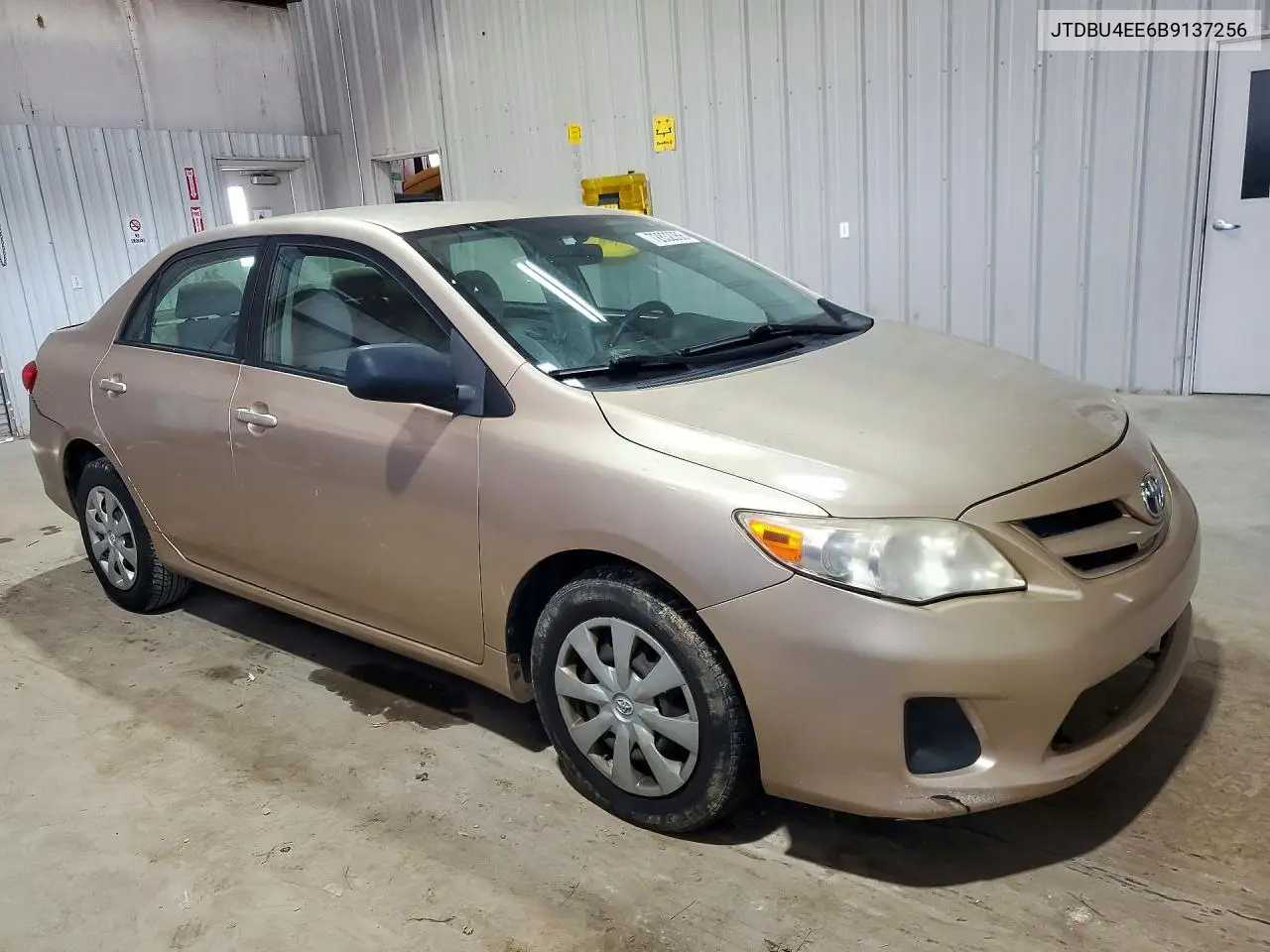2011 TOYOTA COROLLA VIN JTDBU4EE6B9137256 — фото 4