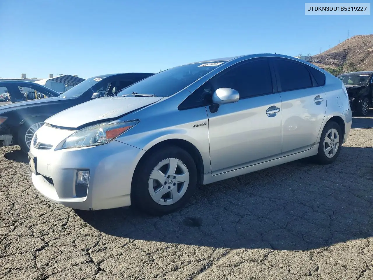 TOYOTA PRIUS 2011, VIN JTDKN3DU1B5319227