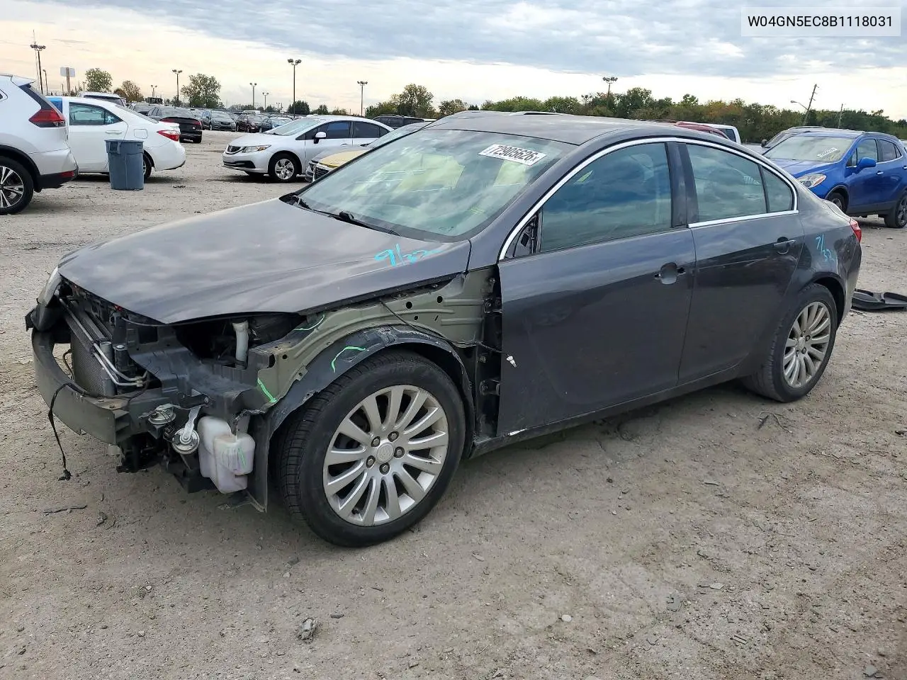 BUICK REGAL 2011, VIN W04GN5EC8B1118031