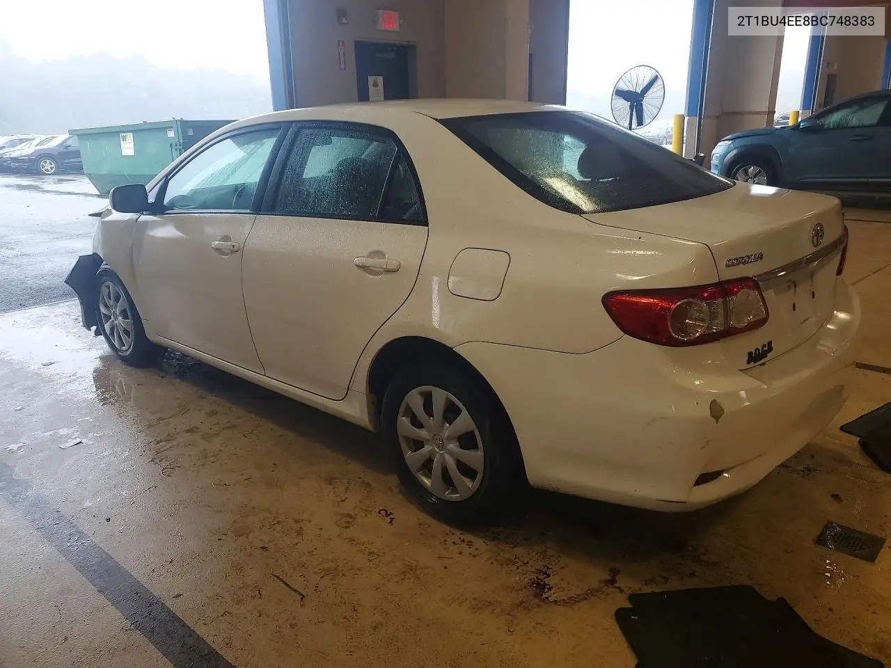 2011 TOYOTA COROLLA VIN 2T1BU4EE8BC748383 — фото 2