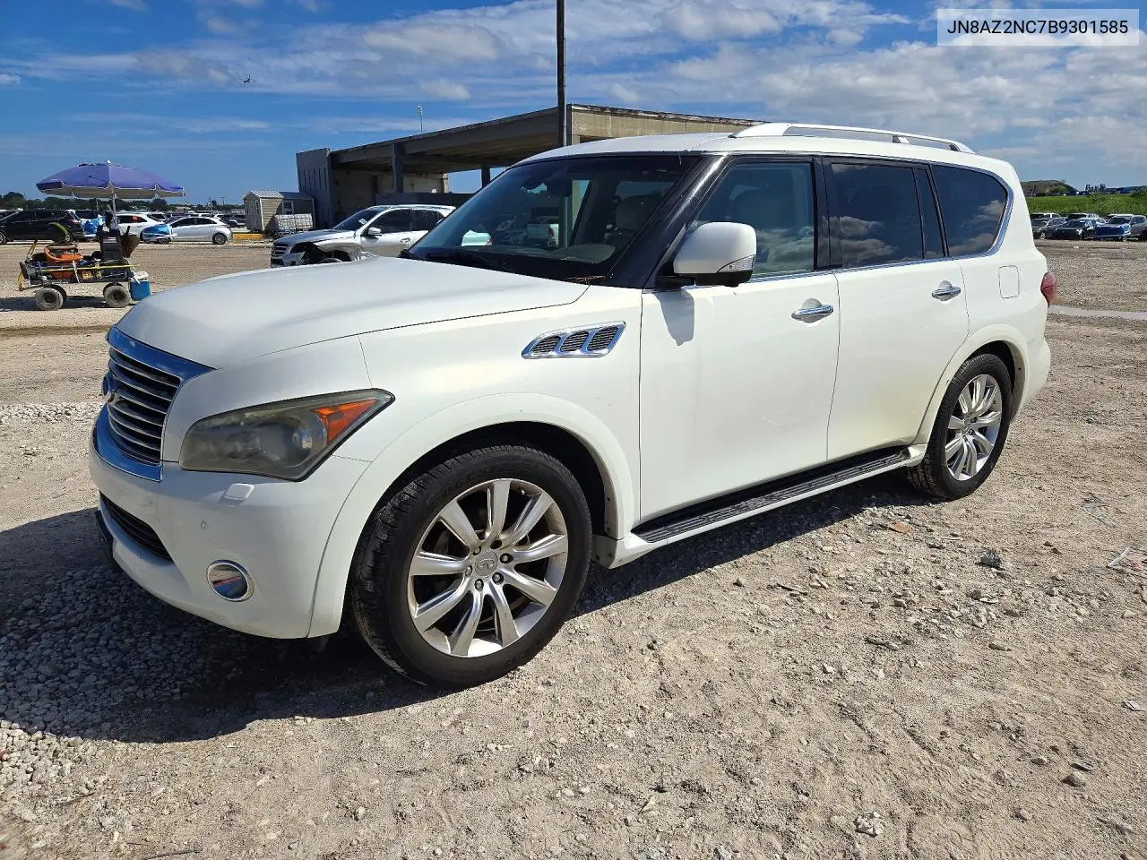 INFINITI QX56 2011, VIN JN8AZ2NC7B9301585