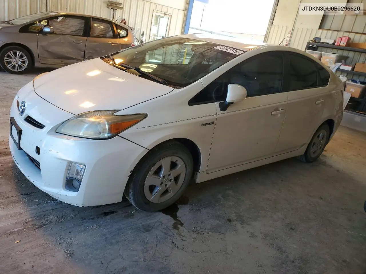 TOYOTA PRIUS 2011, VIN JTDKN3DU0B0296620