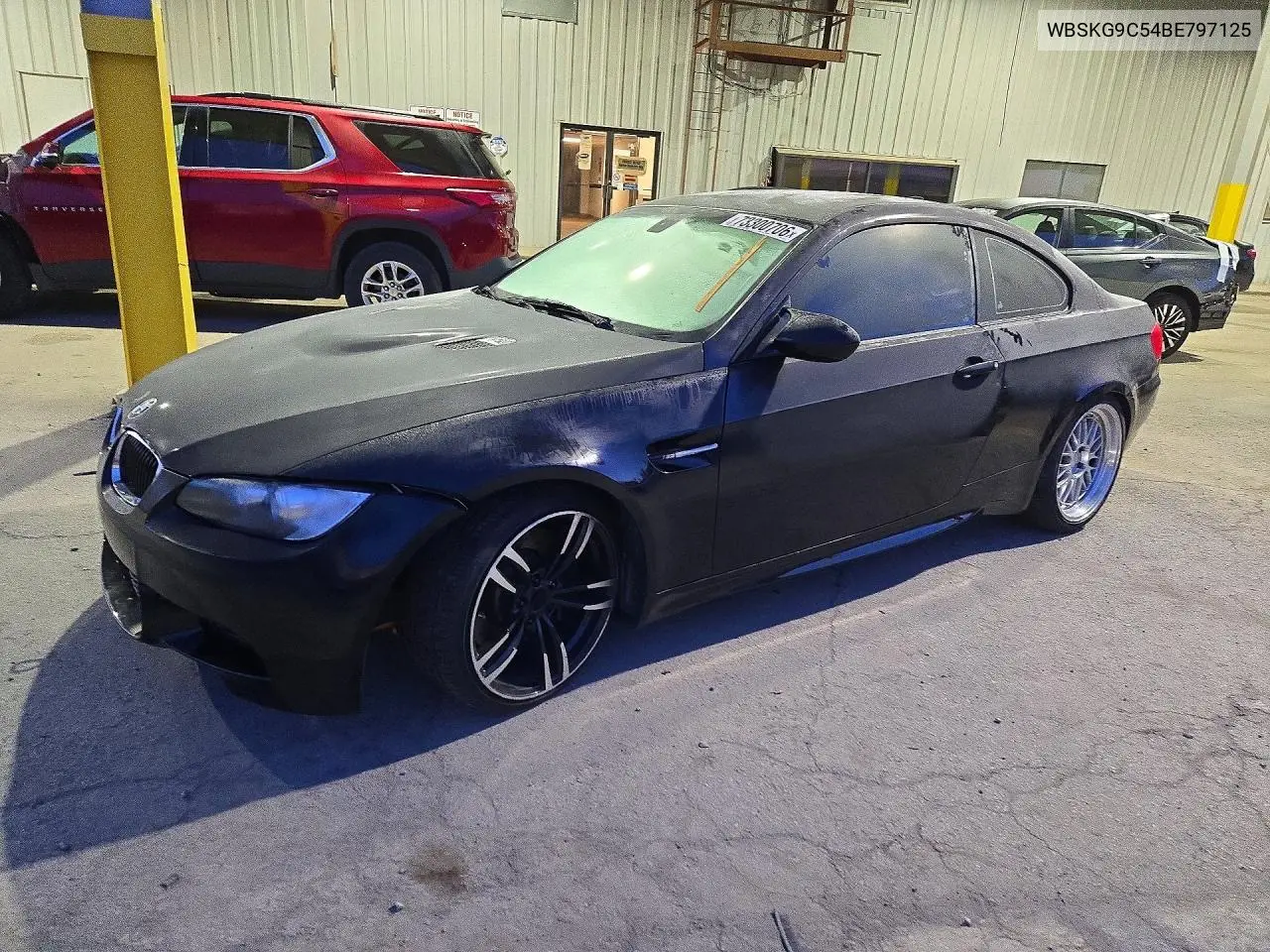 BMW M3 2011, VIN WBSKG9C54BE797125