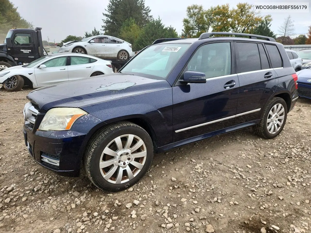 MERCEDES GLK-KLASSE 2011, VIN WDCGG8HB3BF556179