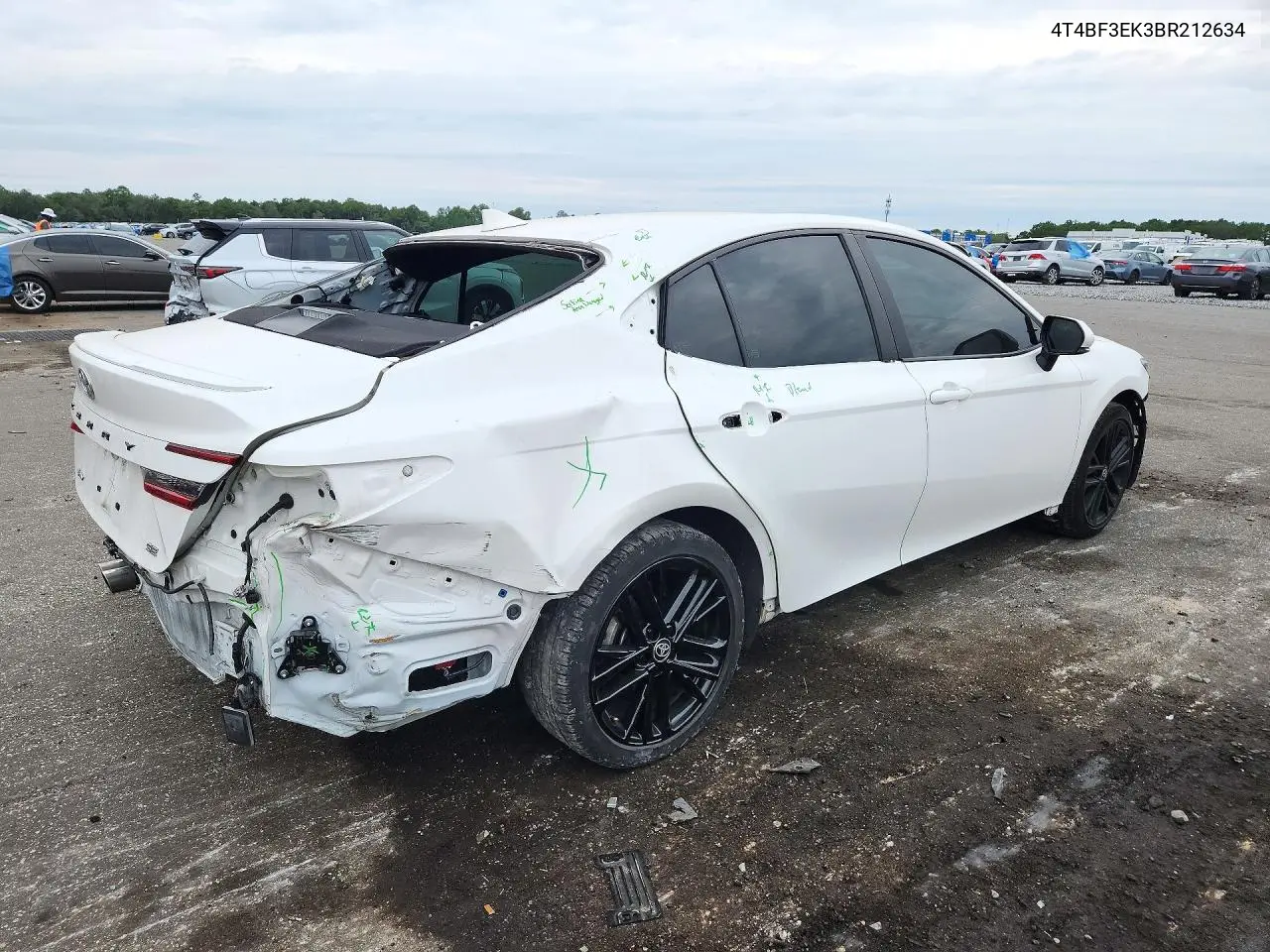 2011 TOYOTA CAMRY VIN 4T4BF3EK3BR212634 — фото 2