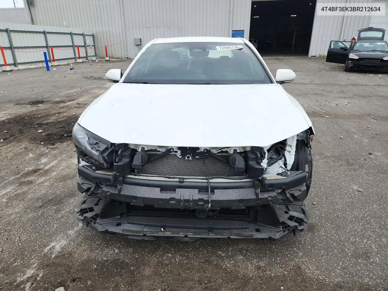 2011 TOYOTA CAMRY VIN 4T4BF3EK3BR212634 — фото 5