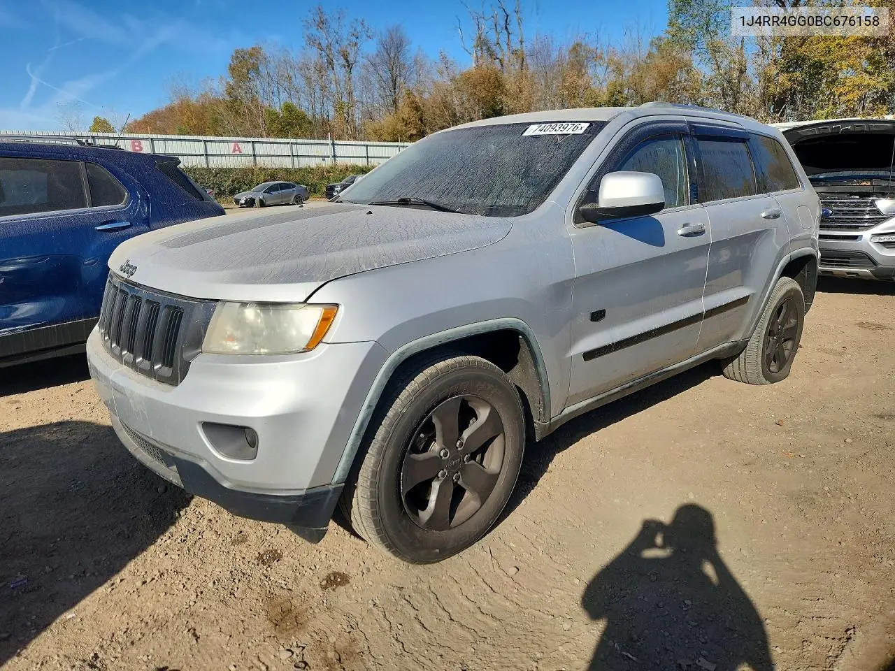 JEEP GRAND CHEROKEE 2011, VIN 1J4RR4GG0BC676158