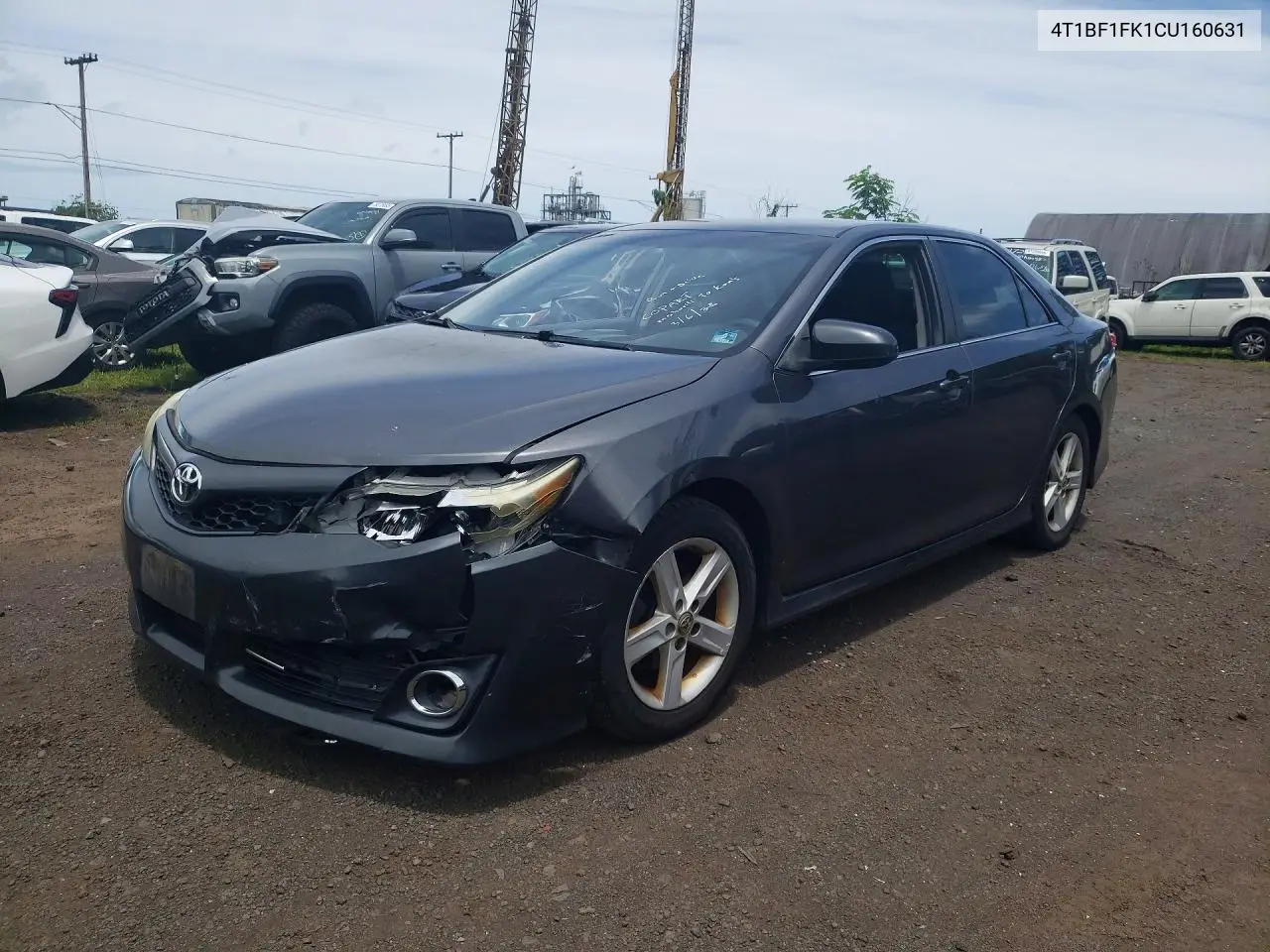 TOYOTA CAMRY 2012, VIN 4T1BF1FK1CU160631
