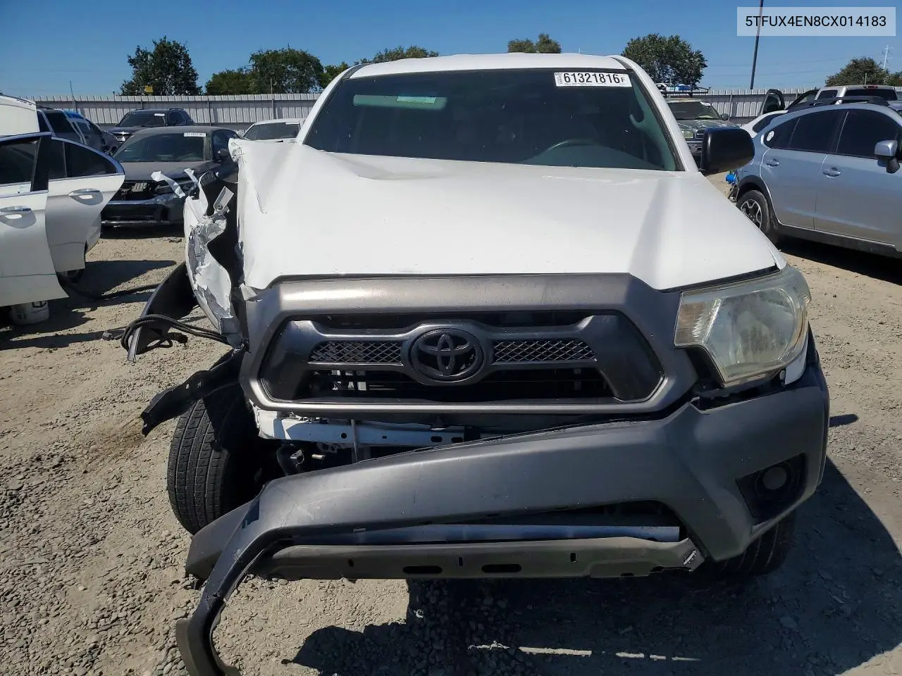 2012 TOYOTA TACOMA VIN 5TFUX4EN8CX014183 — фото 5