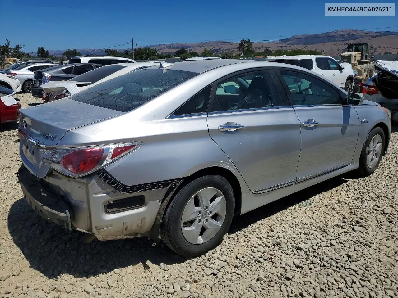 2012 HYUNDAI SONATA VIN KMHEC4A49CA026211 — фото 3