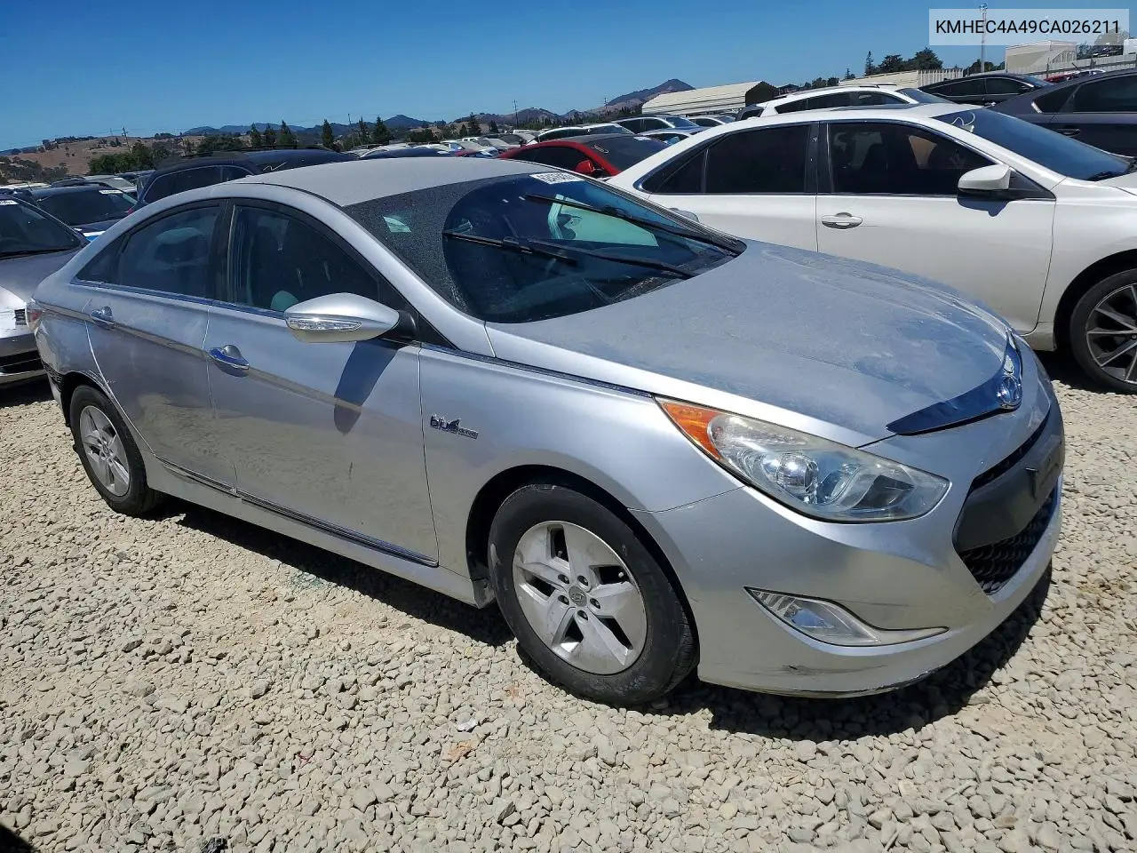 2012 HYUNDAI SONATA VIN KMHEC4A49CA026211 — фото 4