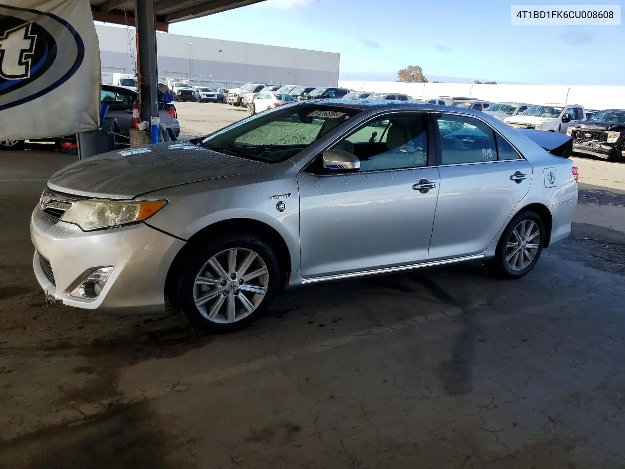 TOYOTA CAMRY 2012, VIN 4T1BD1FK6CU008608