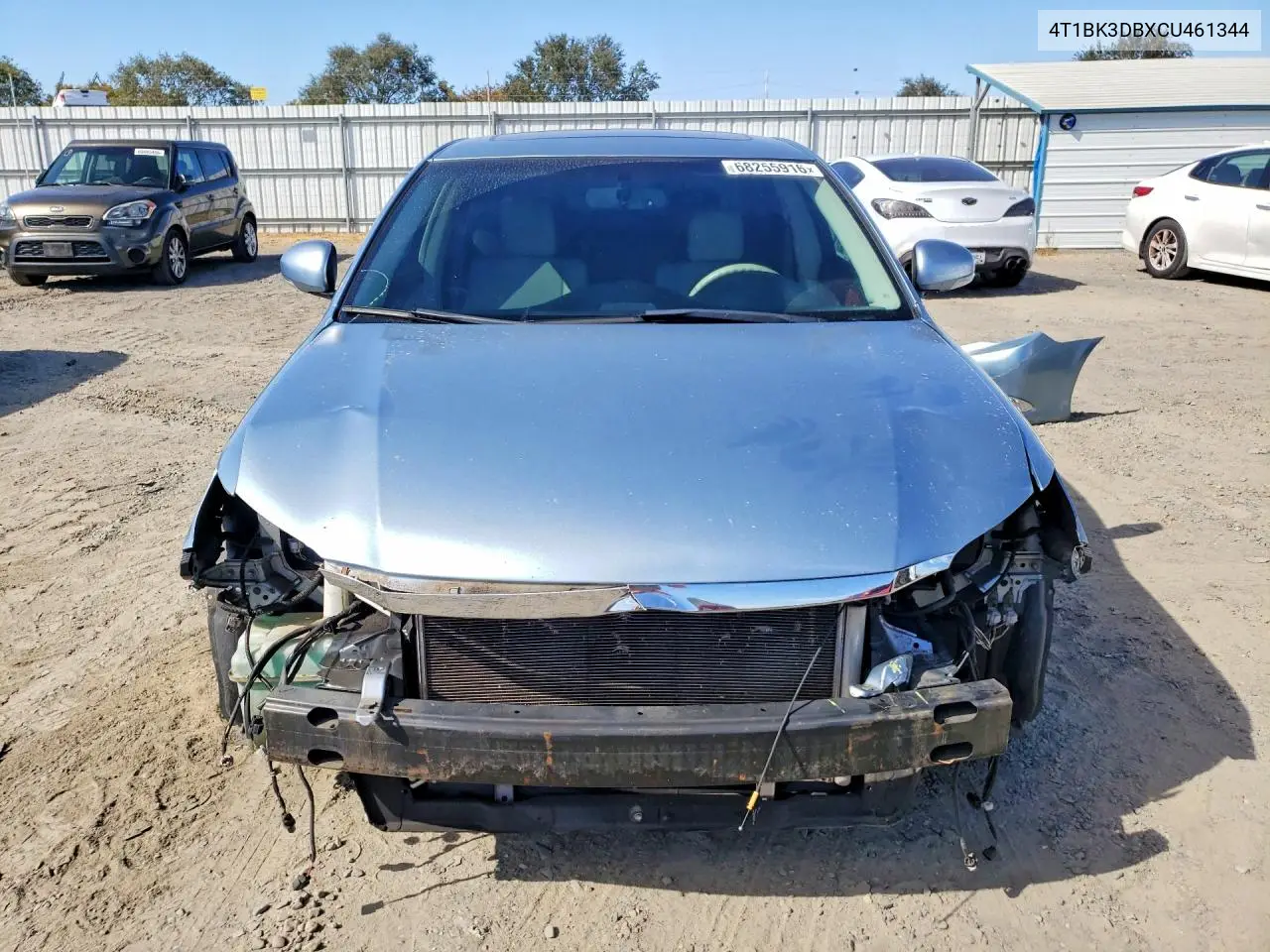 2012 TOYOTA AVALON VIN 4T1BK3DBXCU461344 — фото 5