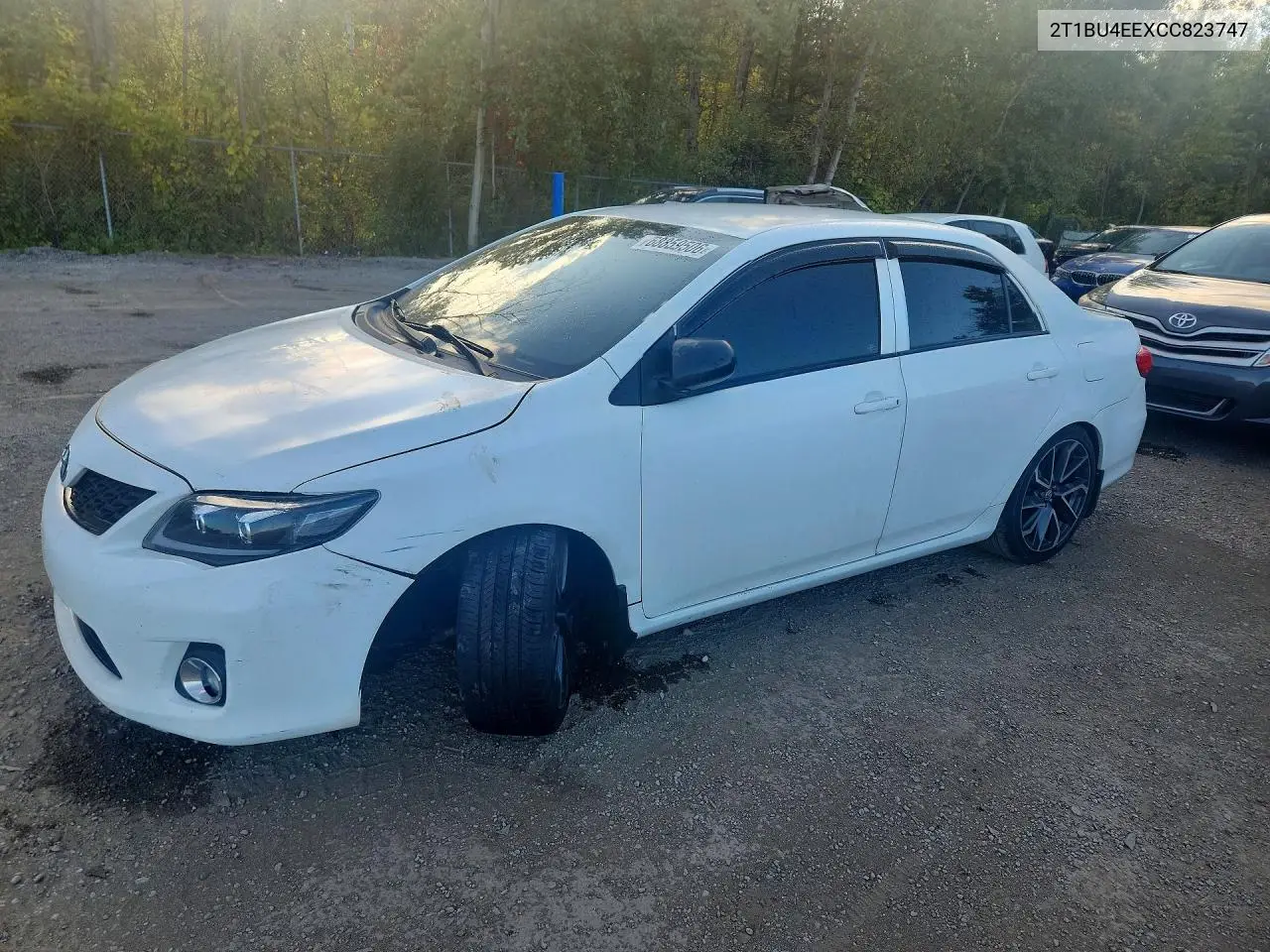 TOYOTA COROLLA 2012, VIN 2T1BU4EEXCC823747