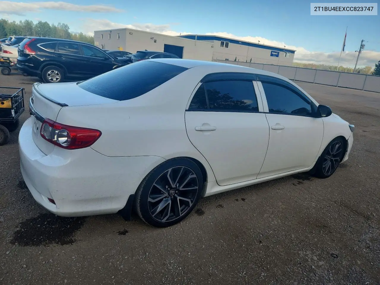 2012 TOYOTA COROLLA VIN 2T1BU4EEXCC823747 — фото 3