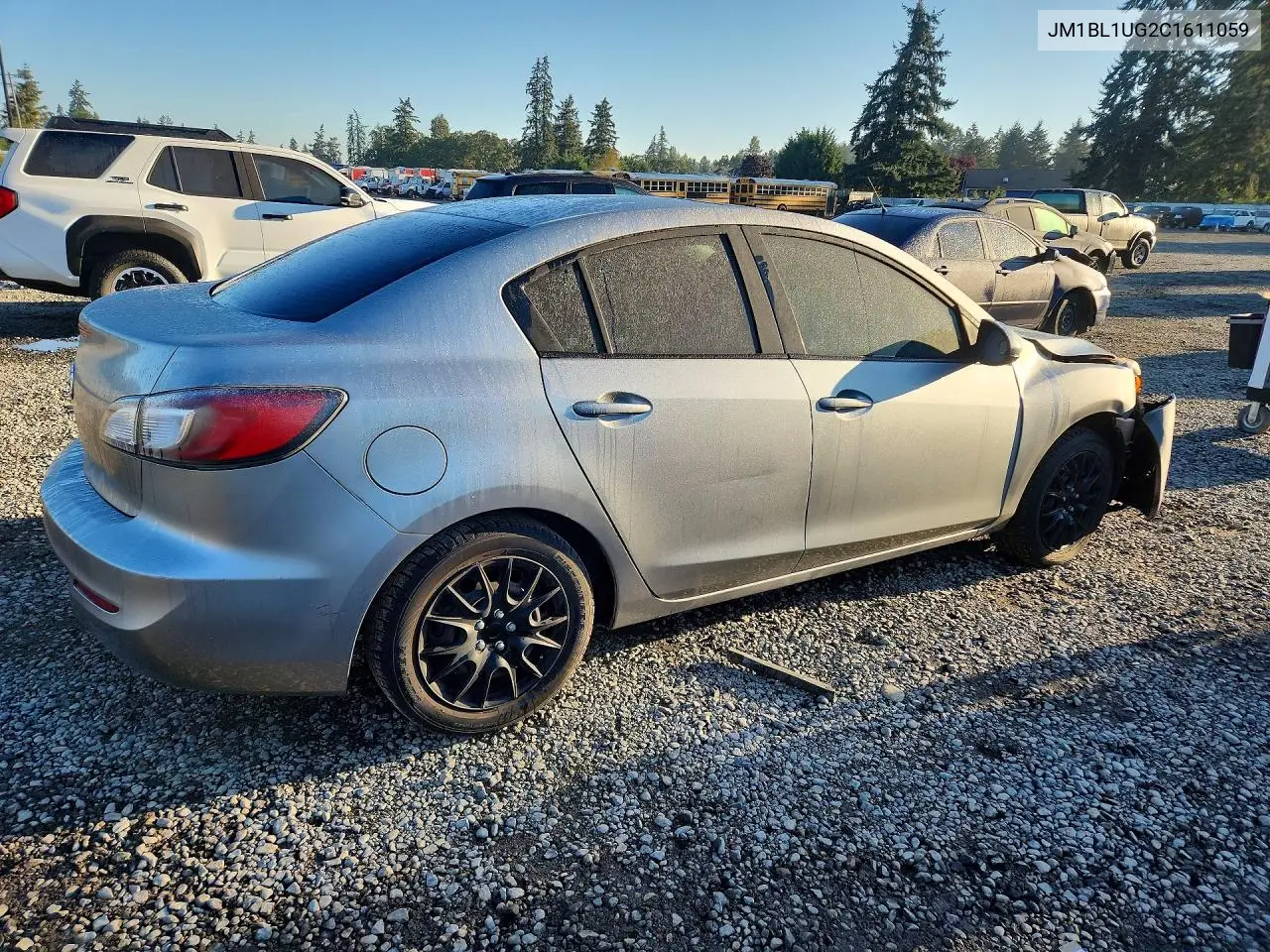 2012 MAZDA 3 VIN JM1BL1UG2C1611059 — фото 3