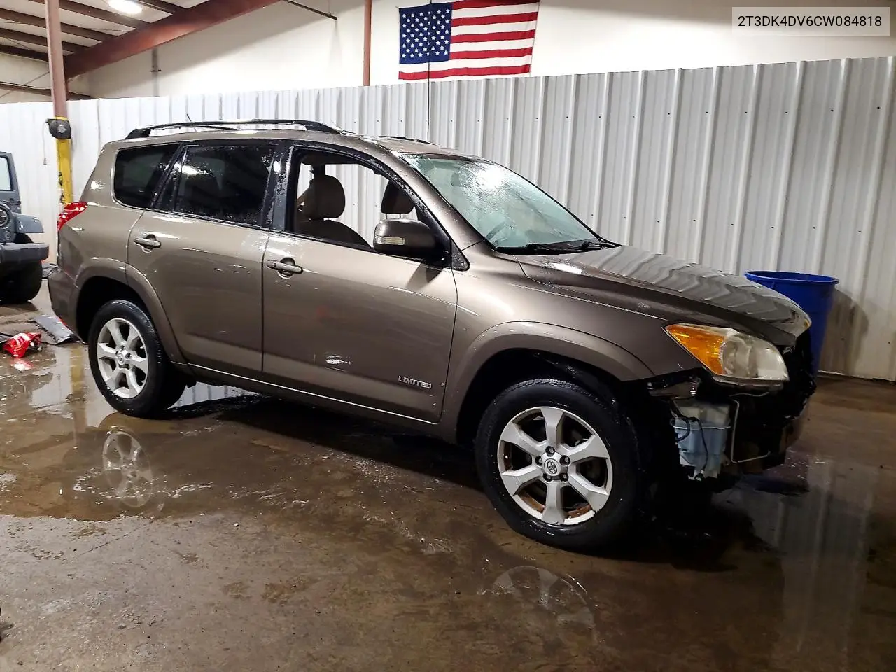2012 TOYOTA RAV 4 VIN 2T3DK4DV6CW084818 — фото 5