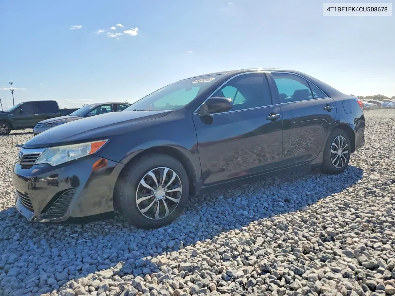 TOYOTA CAMRY 2012, VIN 4T1BF1FK4CU508678