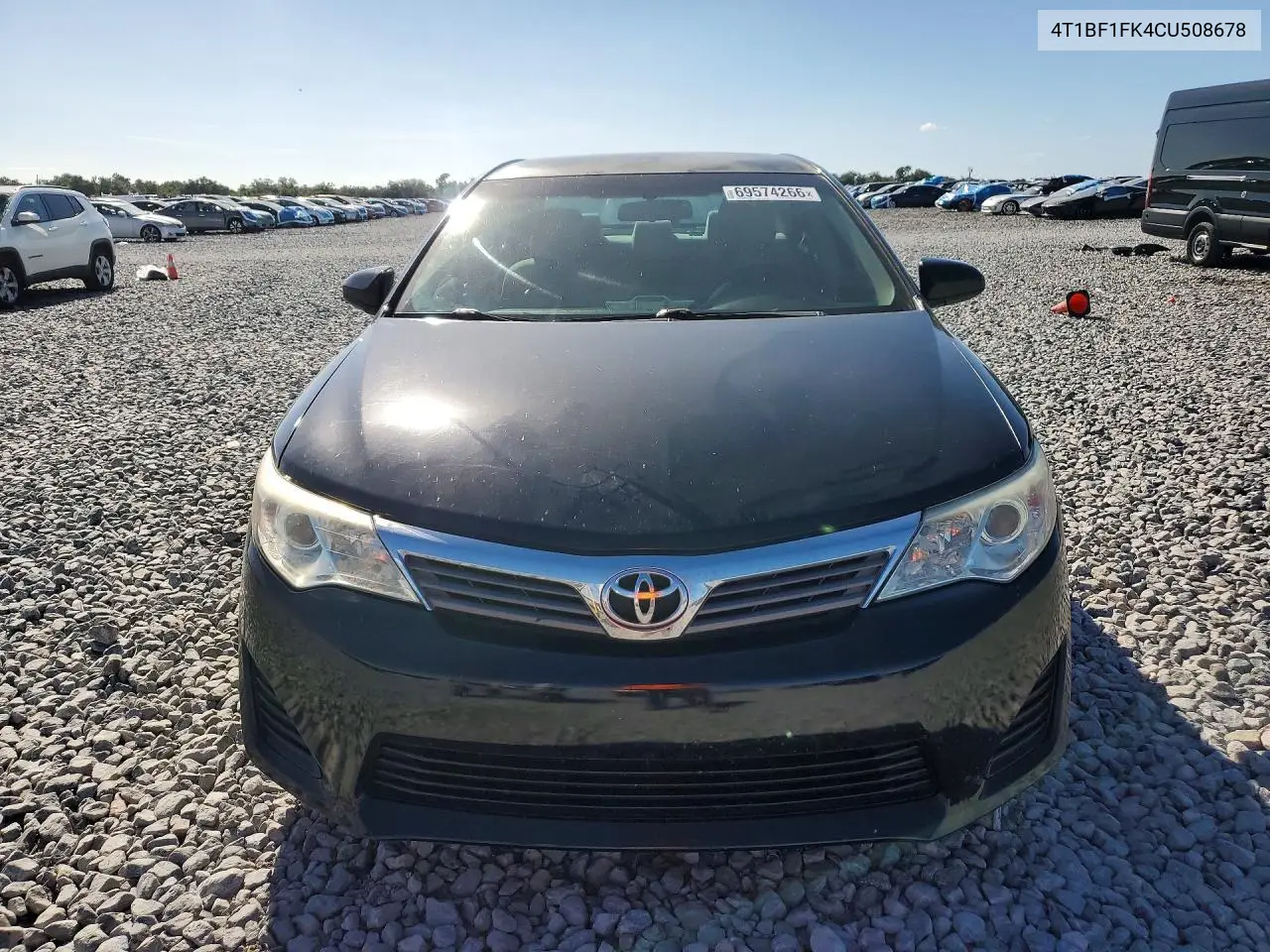 2012 TOYOTA CAMRY VIN 4T1BF1FK4CU508678 — фото 5